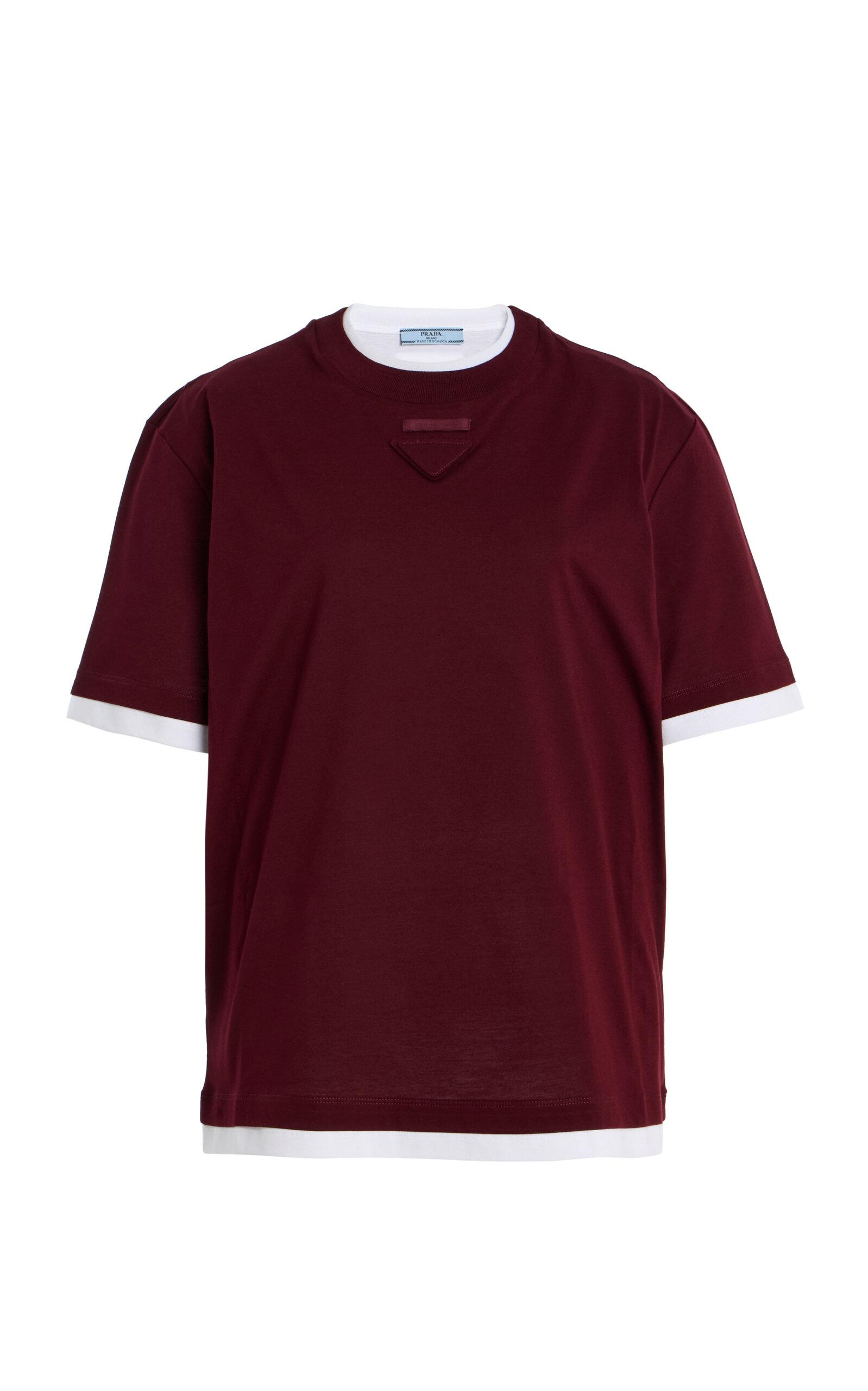 Prada Cotton Jersey T-Shirt -oda Operandi by PRADA