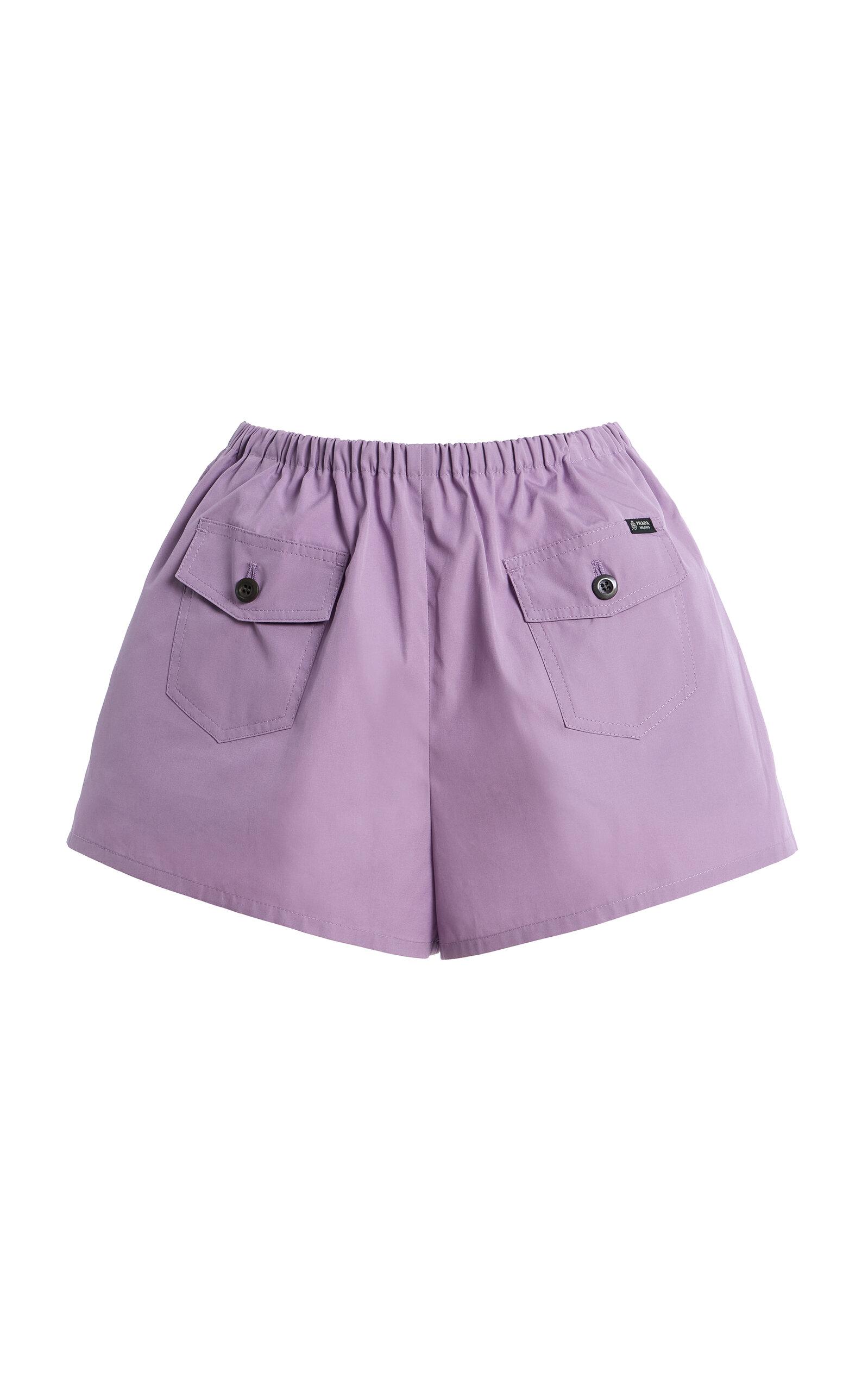 Prada Cotton Poplin Shorts - Moda Operandi by PRADA