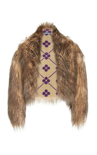 Prada Faux-Fur Stole - Moda Operandi by PRADA