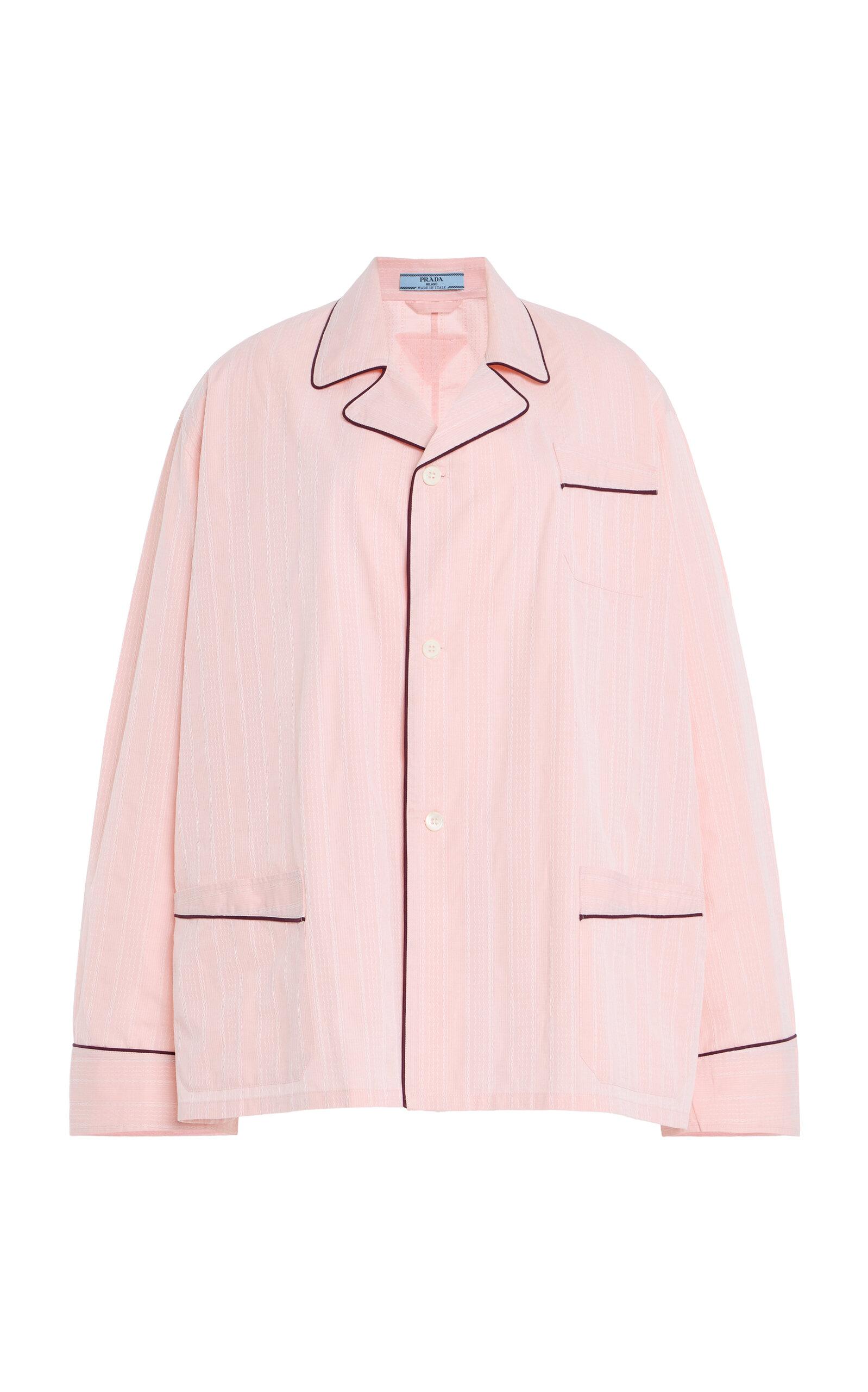 Prada Jacquard Cotton PJ Top - Moda Operandi by PRADA