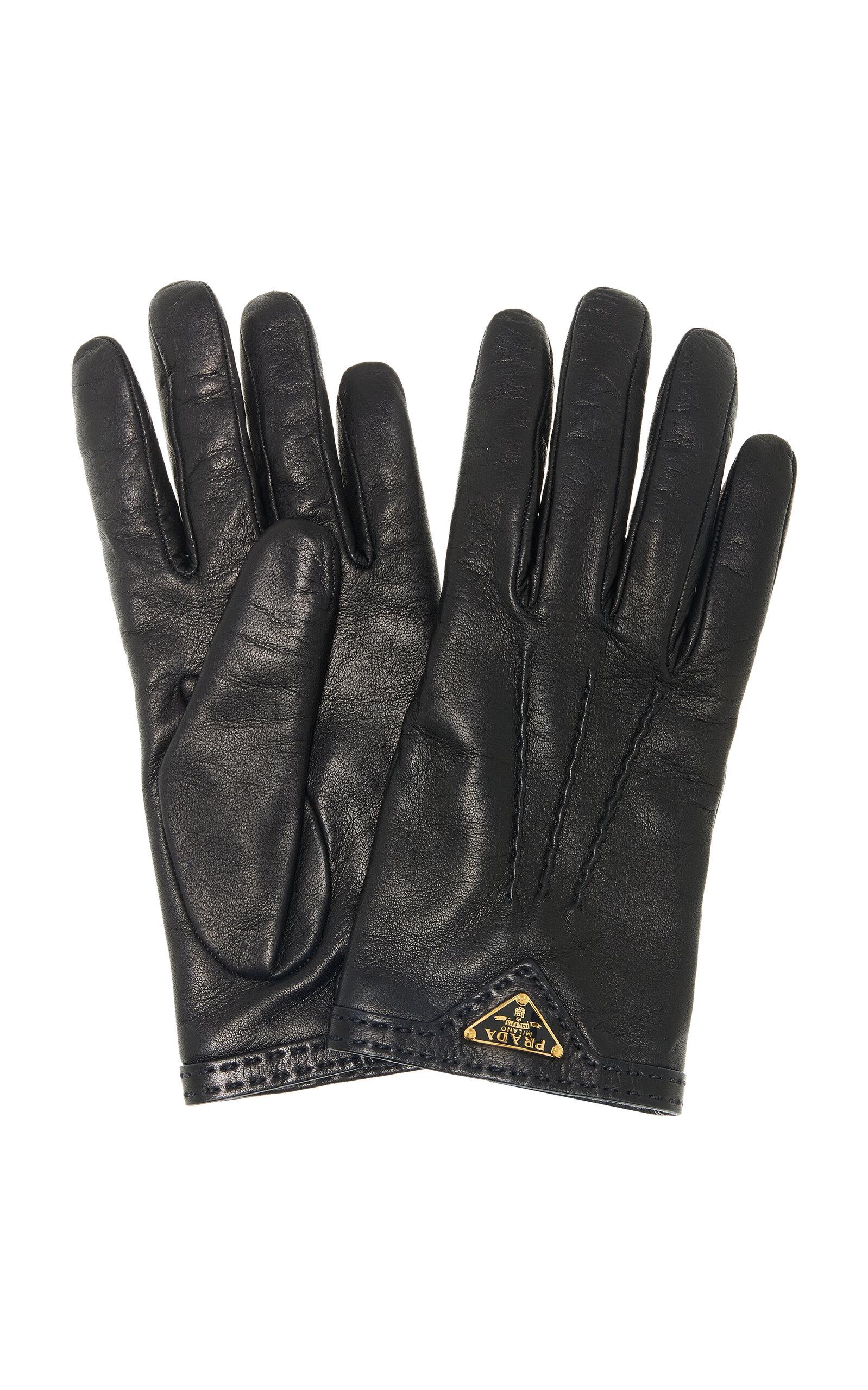 Prada Leather Gloves - Moda Operandi by PRADA