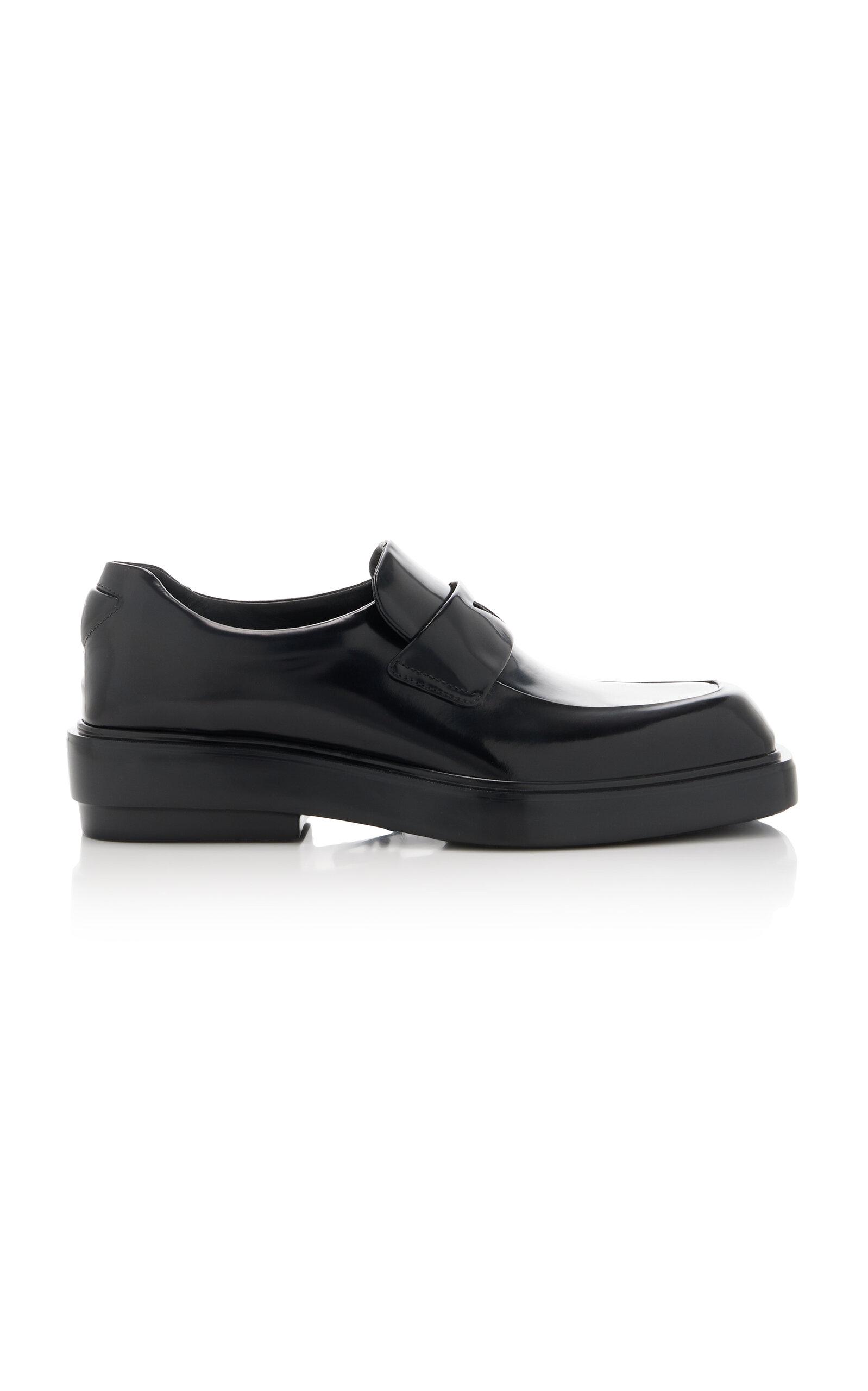 Prada Leather Loafers - Moda Operandi by PRADA