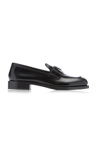 Prada Leather Loafers - Moda Operandi by PRADA