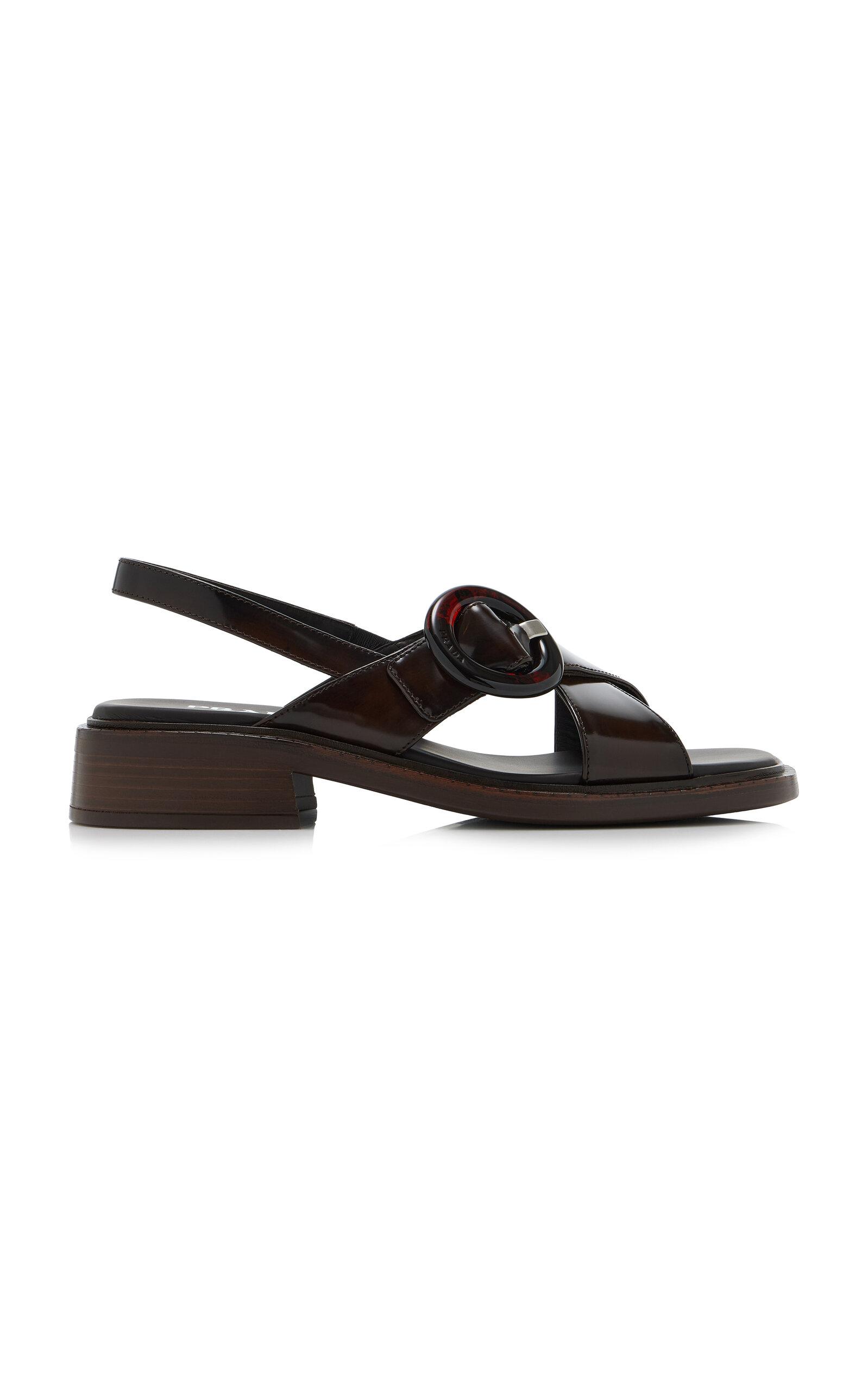 Prada Leather Sandals - Moda Operandi by PRADA Prada Leather Sandals - Moda Operandi by PRADA