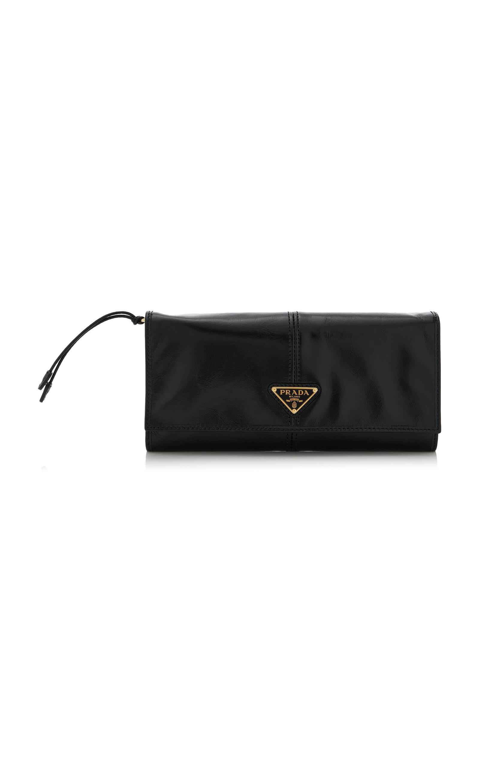 Prada Leather Wallet on Strap - Moda Operandi by PRADA Prada Leather Wallet on Strap - Moda Operandi by PRADA