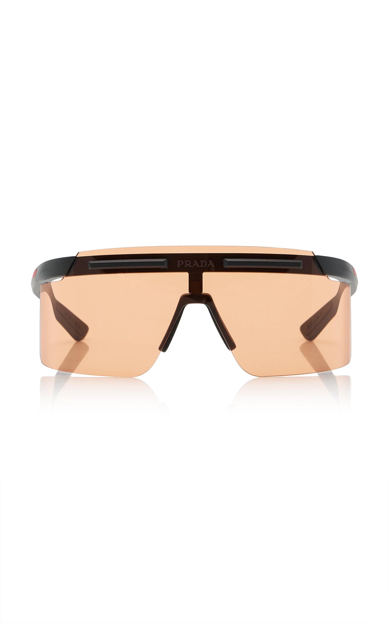 Prada Linea Rossa Mask-Frame Acetate Sunglasses - Moda Operandi by PRADA