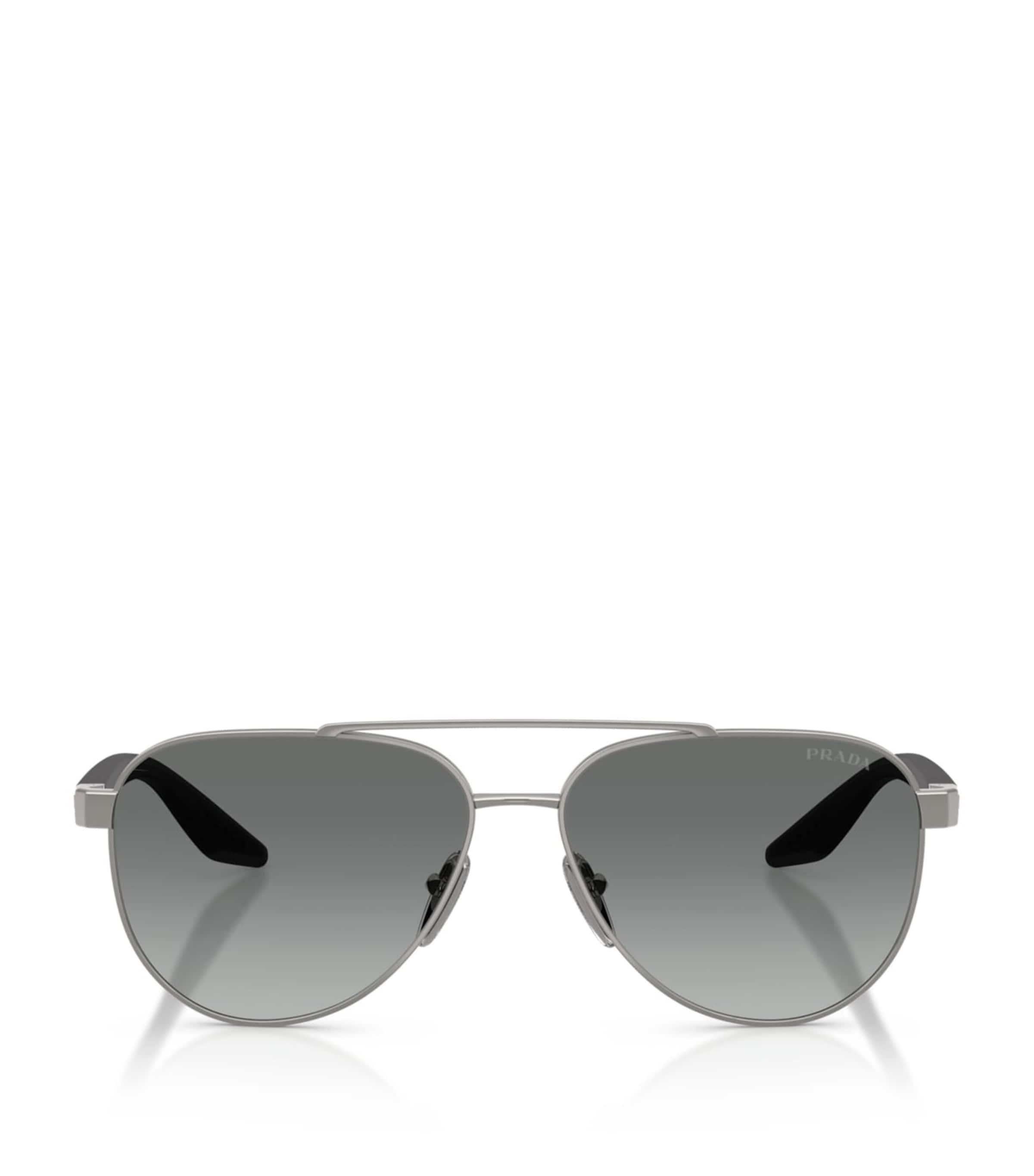 Prada Linea Rossa Metal A52S Aviator Sunglasses by PRADA