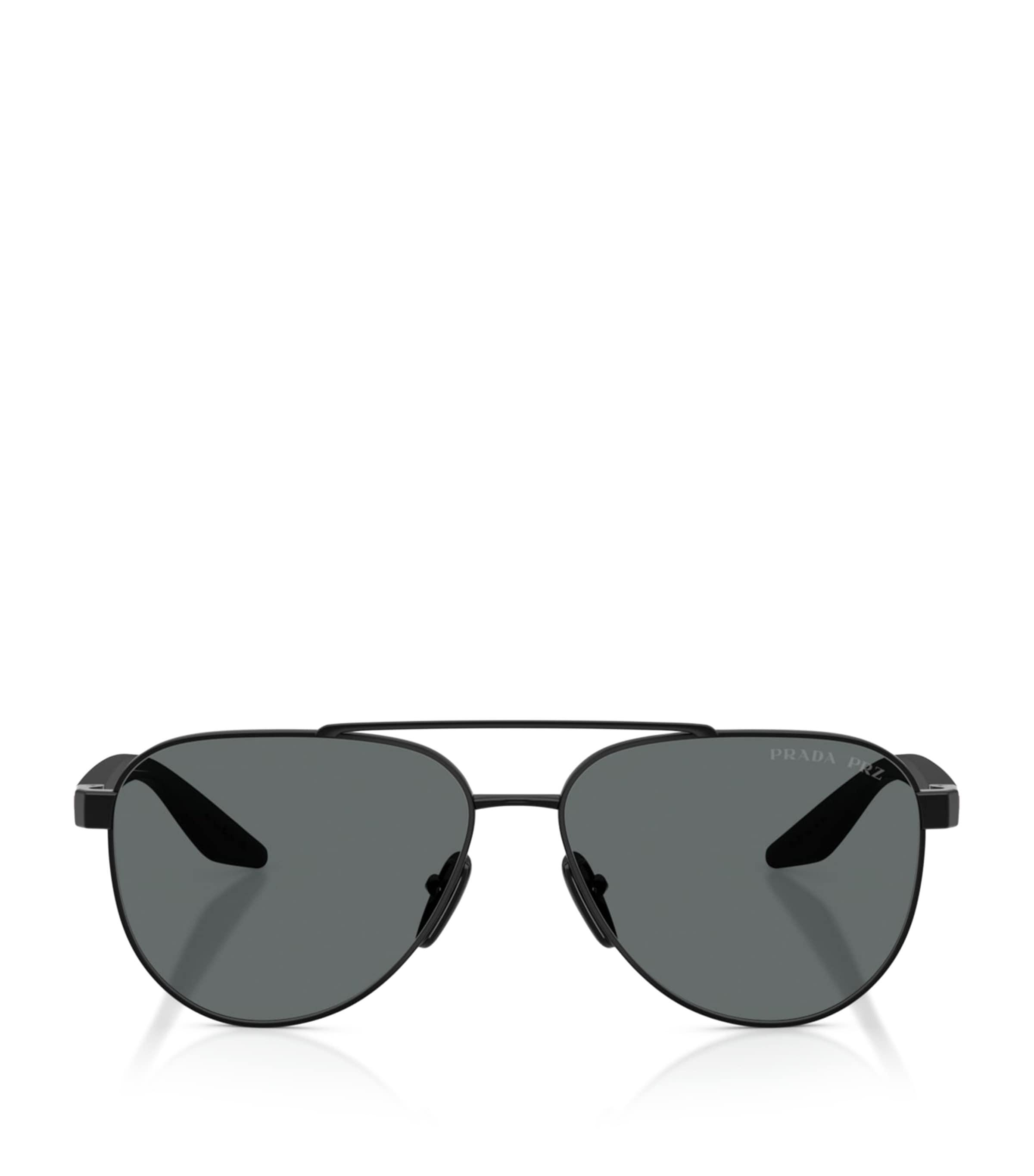 Prada Linea Rossa Metal A52S Aviator Sunglasses by PRADA