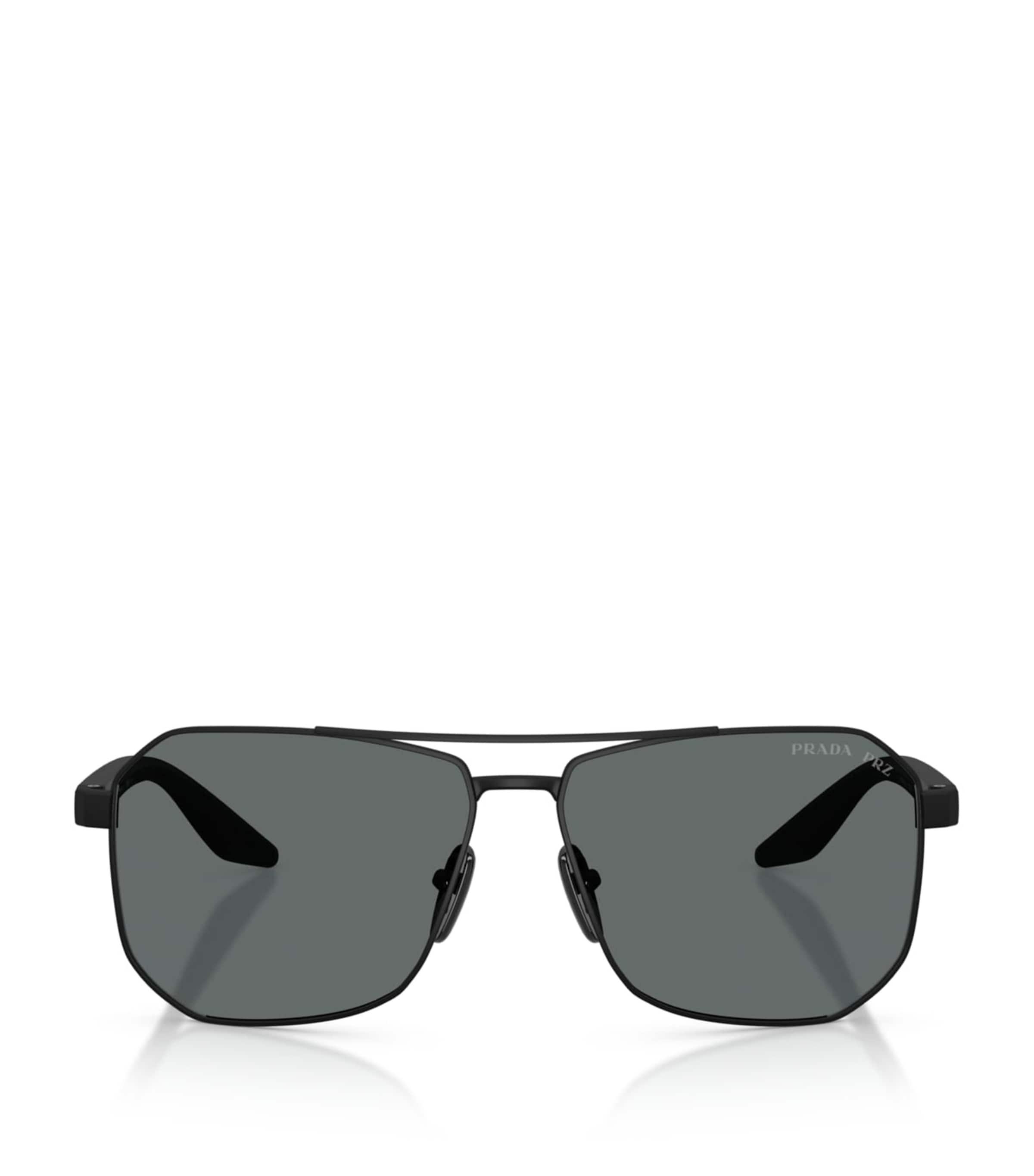 Prada Linea Rossa Metal A53S Geometric Sunglasses by PRADA