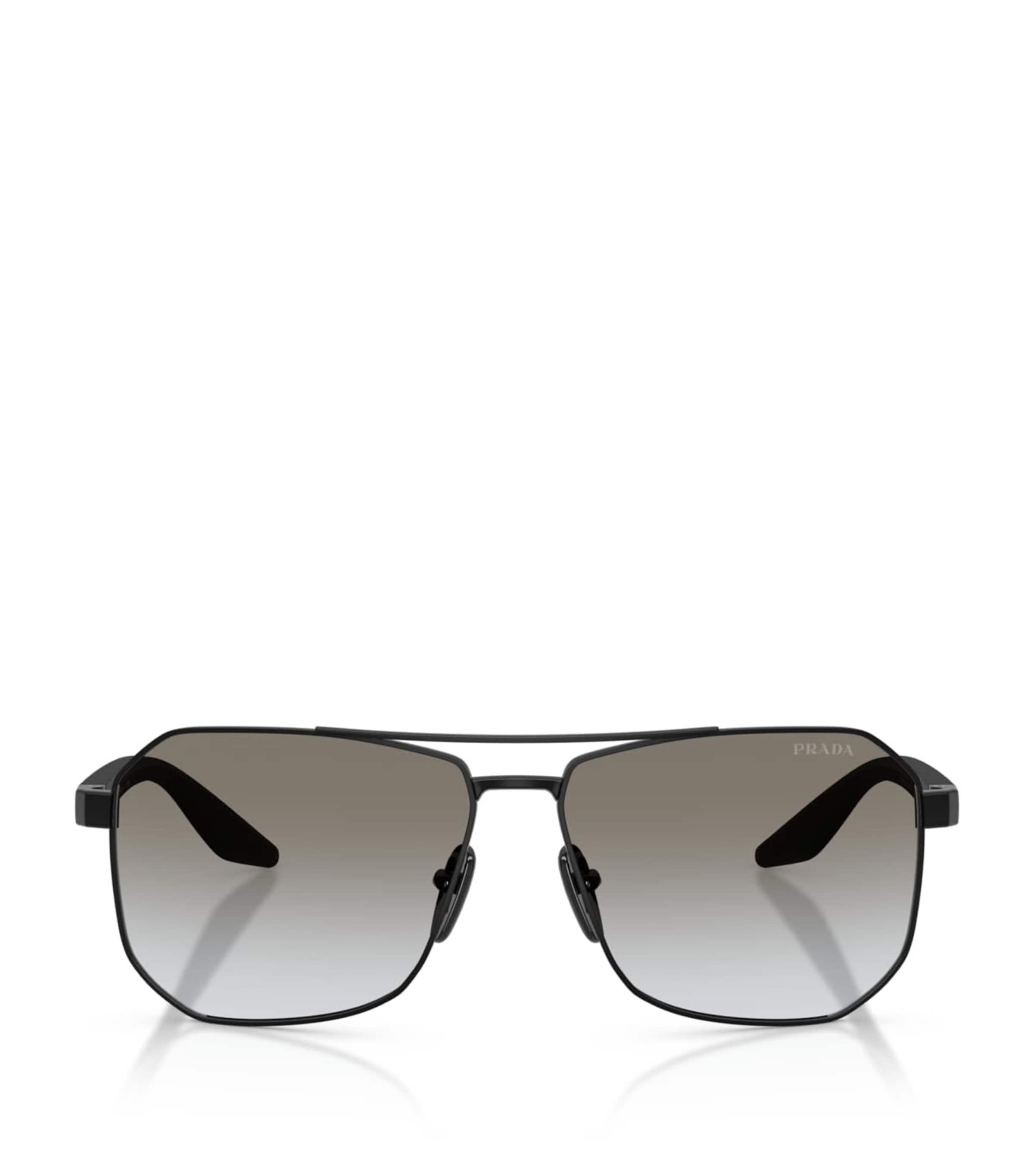 Prada Linea Rossa Metal A53S Geometric Sunglasses by PRADA