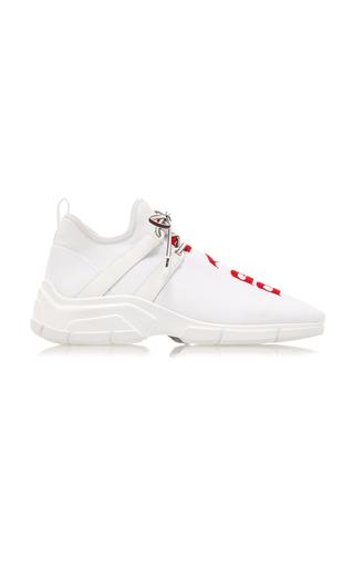 Prada Logo Knit Sneakers - Moda Operandi by PRADA