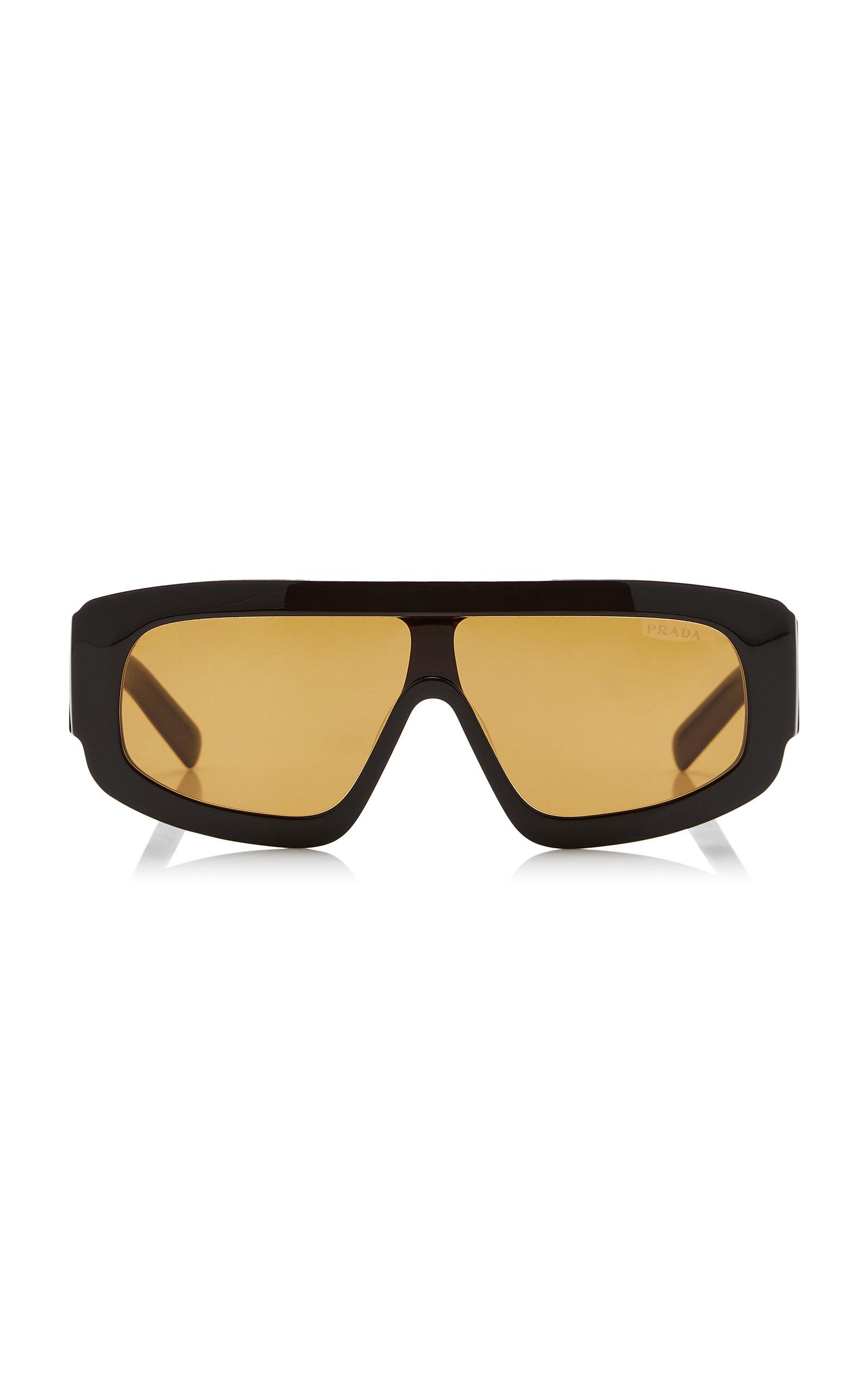 Prada Mask-Frame Acetate Sunglasses - Moda Operandi by PRADA