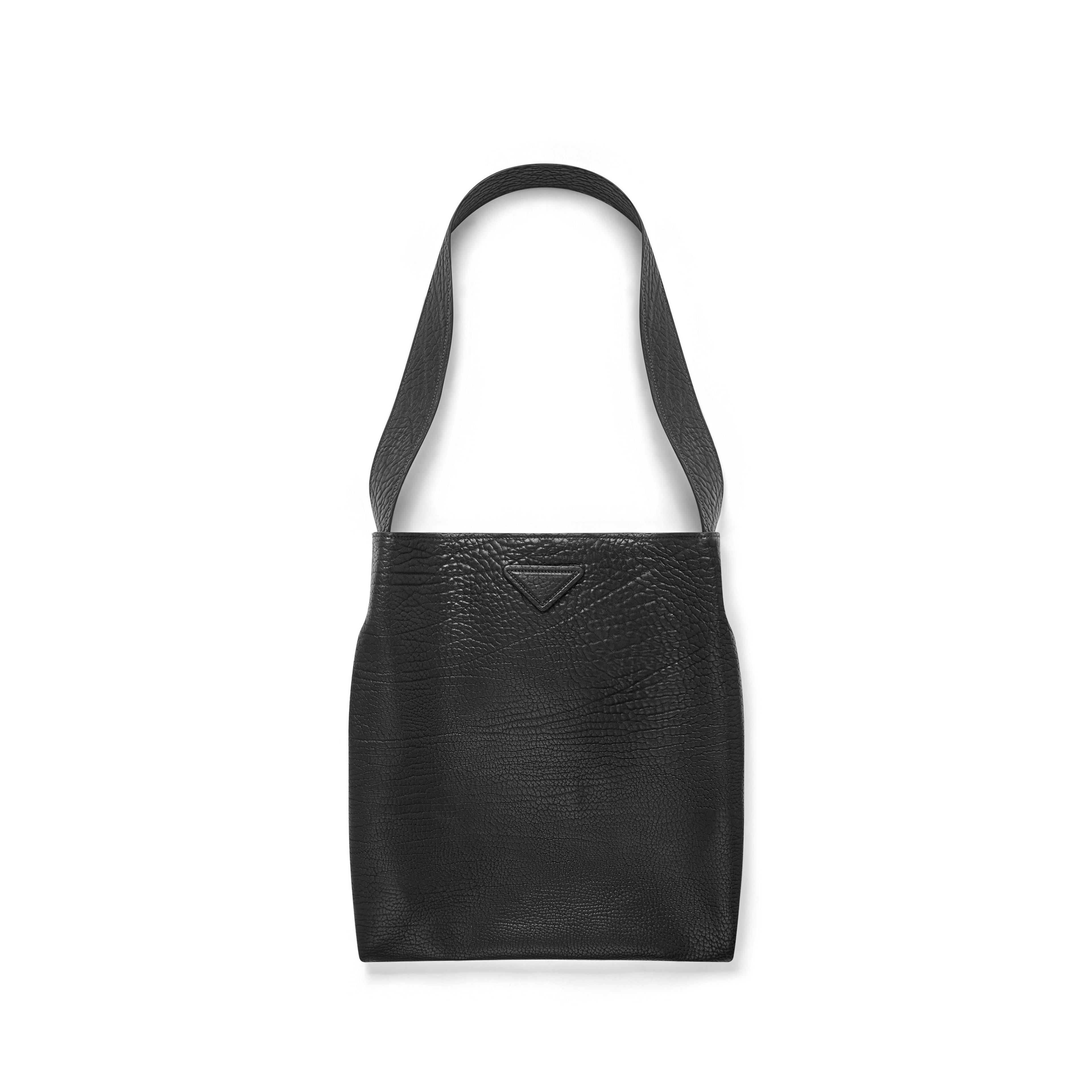Prada - Men’s Leather Bag - (Black) by PRADA