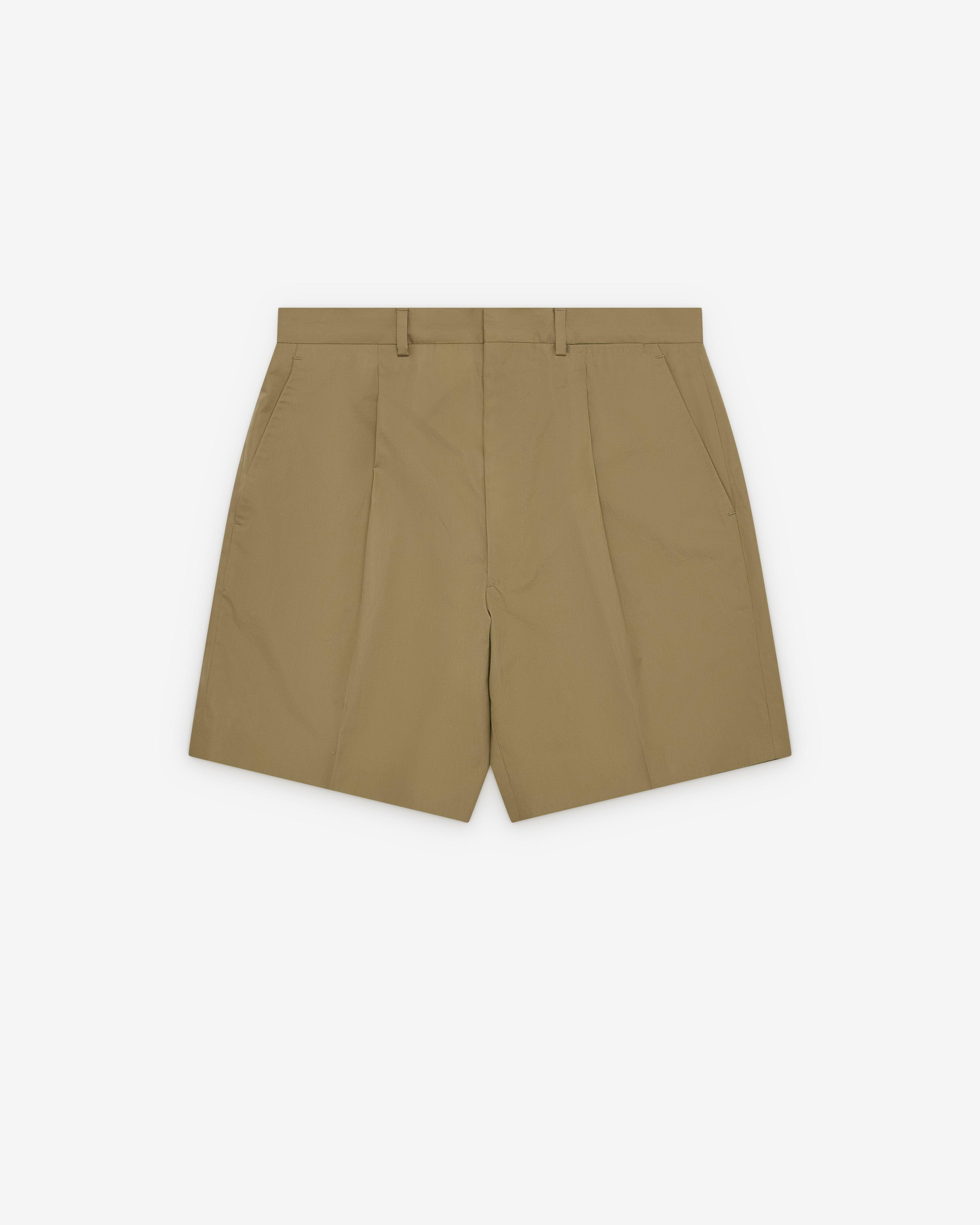 Prada - Men's Pleated Shorts - (Beige) by PRADA