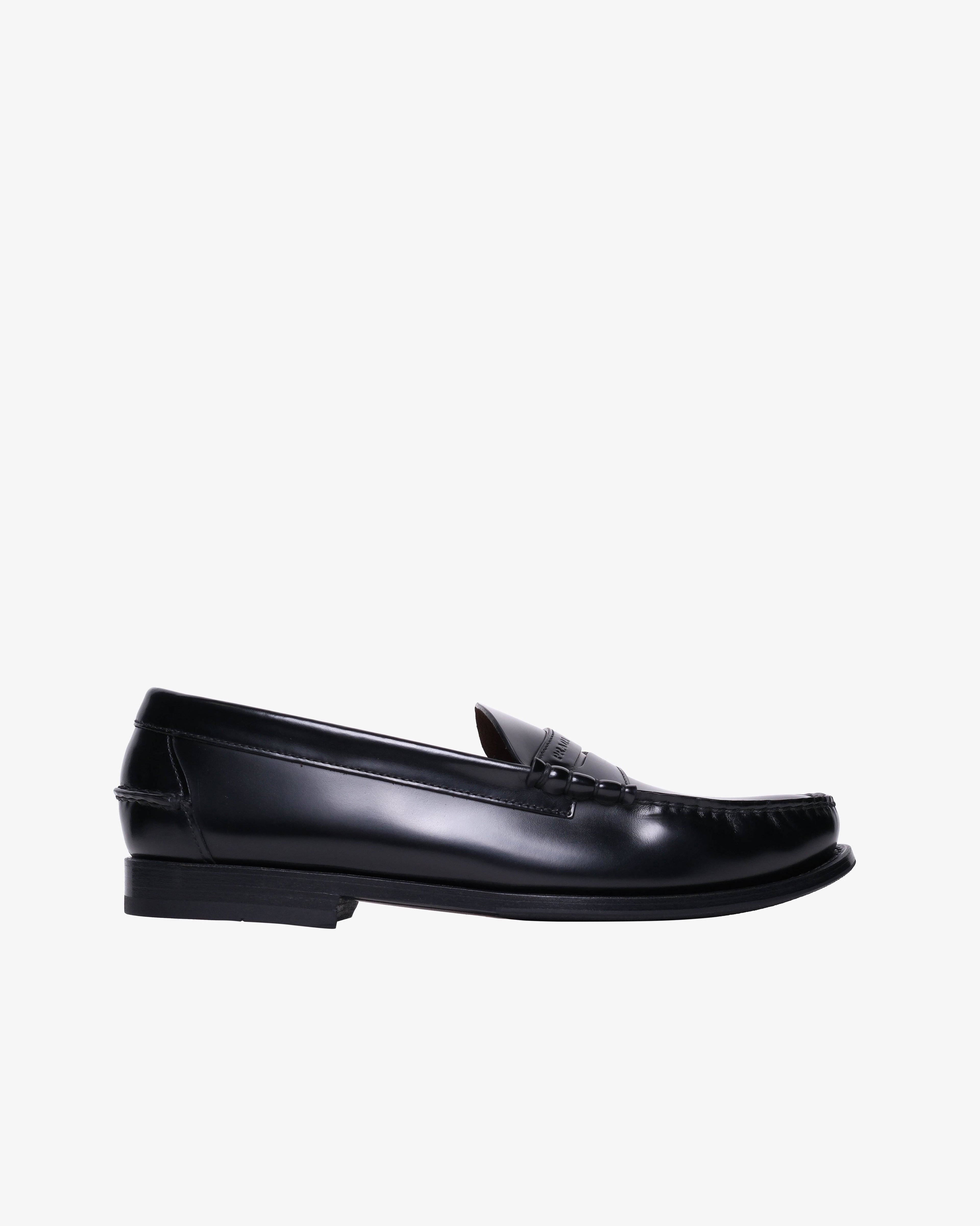 Prada - Men's Spazzolato Loafer - (Black) by PRADA