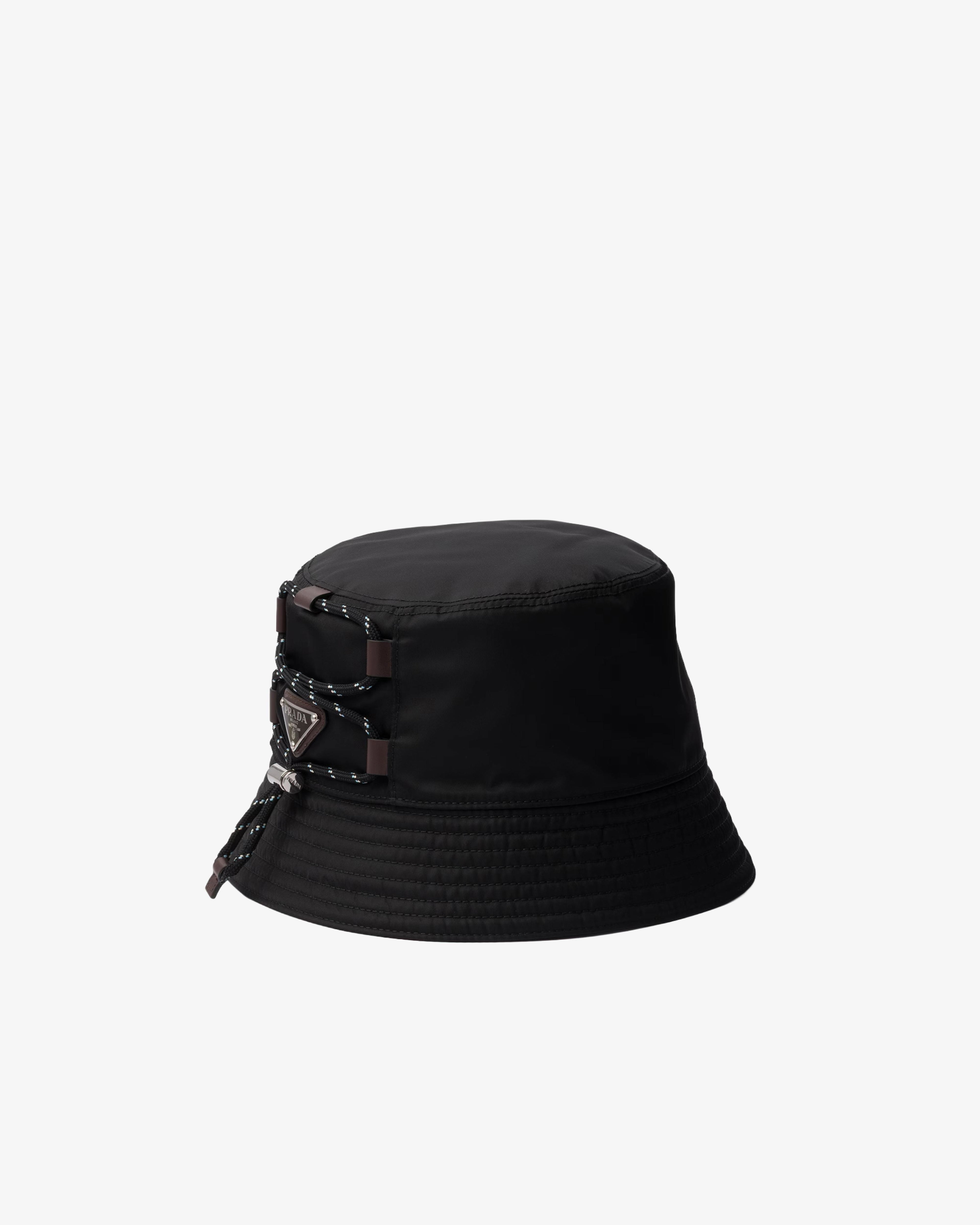 Prada - Men's Speedrock Re-Nylon Bucket Hat - (Black) by PRADA