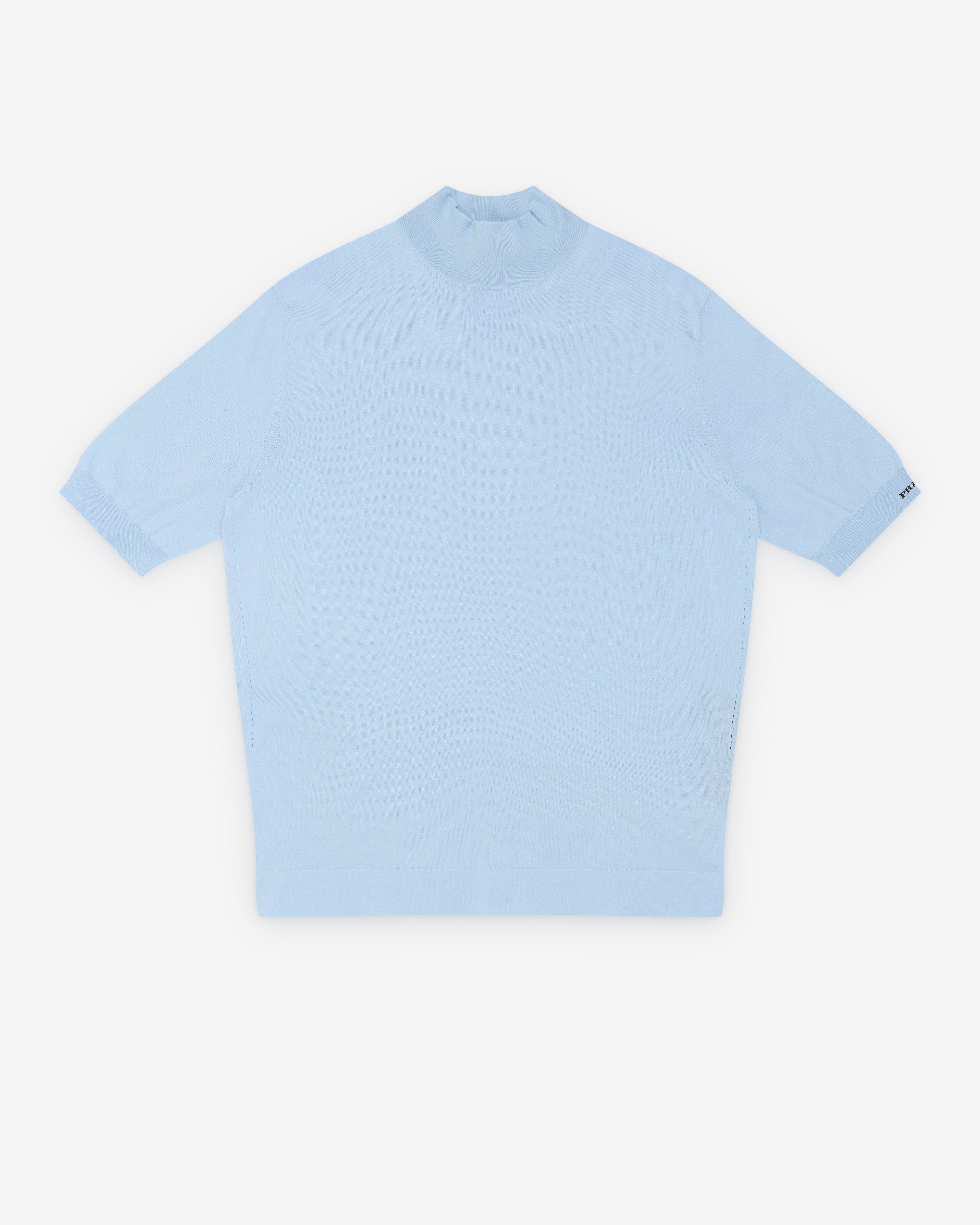 Prada - Men's Turtleneck Pullover - (Sky Blue) by PRADA