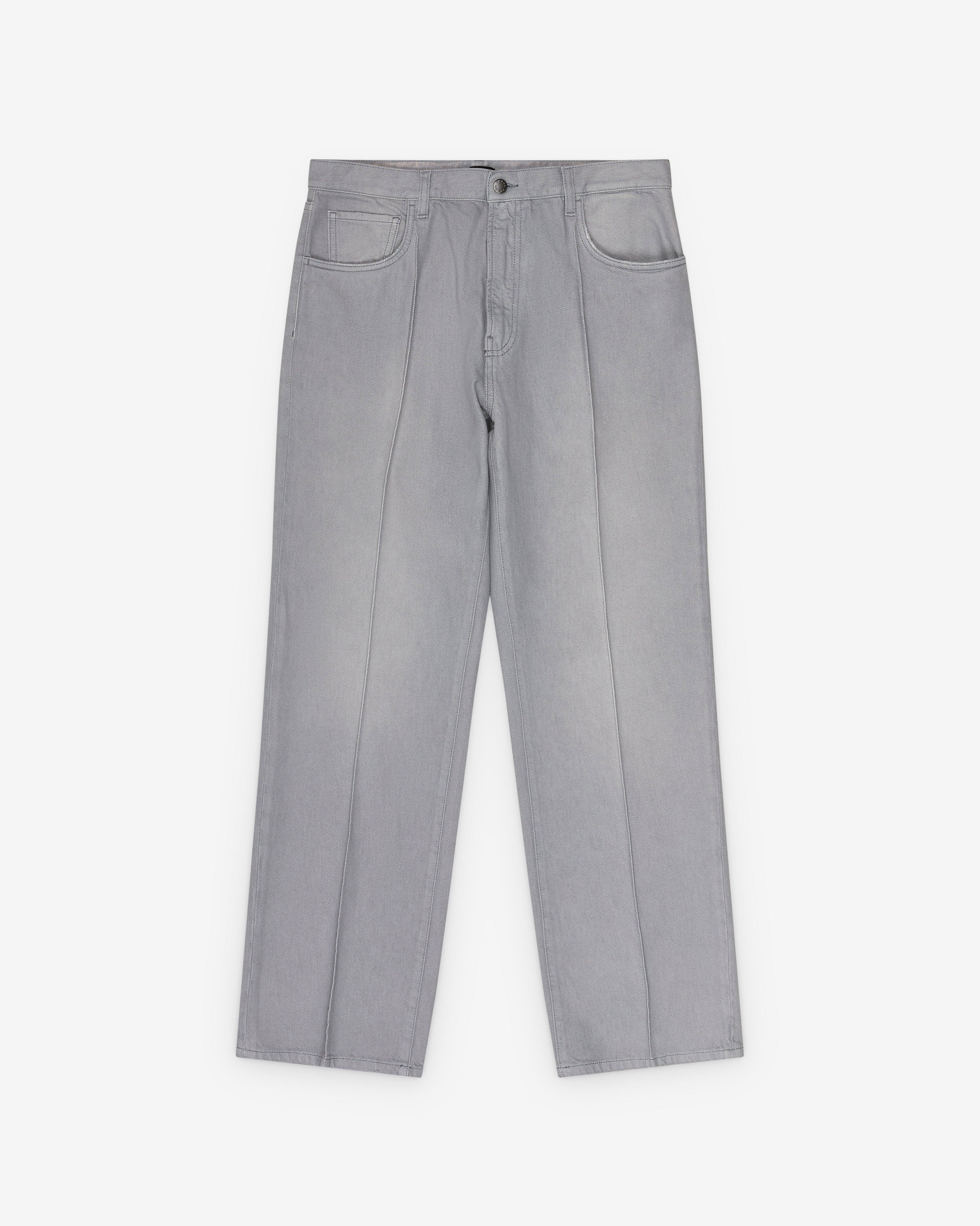 Prada - Men's Washed Denim Jeans - (Grey) by PRADA