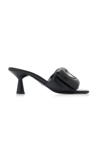 Prada Padded Leather Mules - Moda Operandi by PRADA