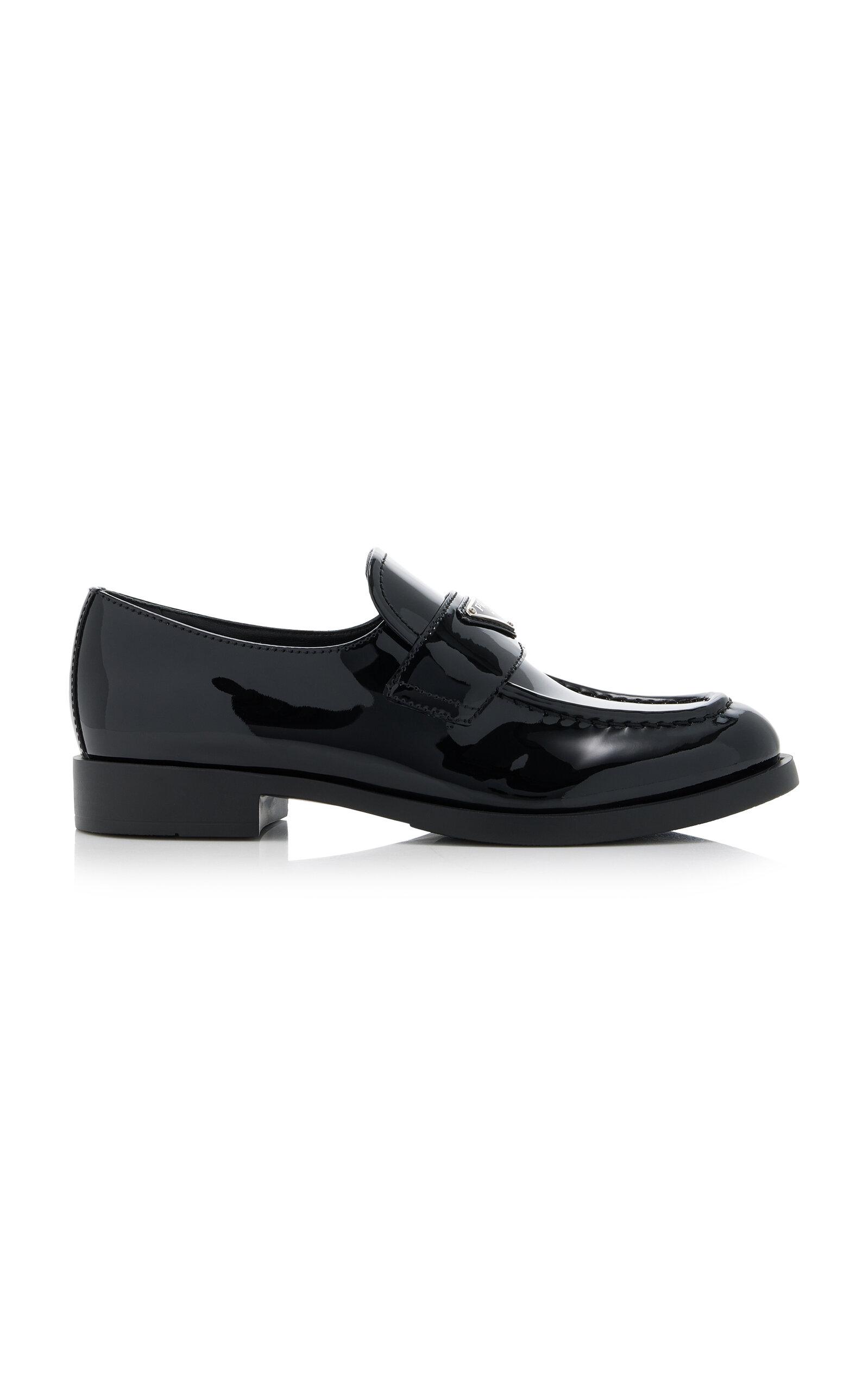 Prada Patent Leather Loafers - Moda Operandi by PRADA