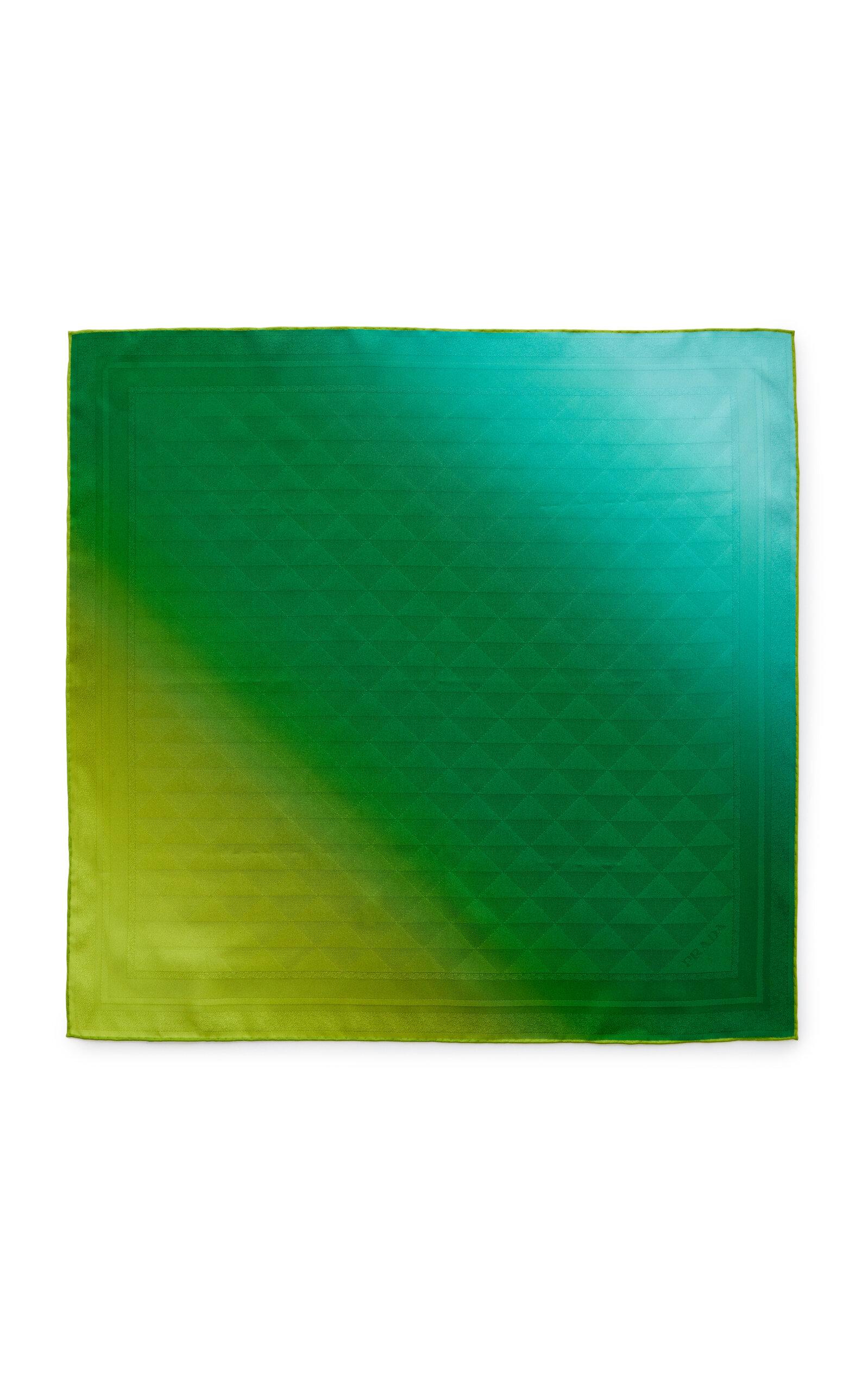 Prada Printed Silk Twill Scarf - Moda Operandi by PRADA
