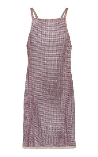 Prada Sequin-Embroidered Mesh Mini Dress - Moda Operandi by PRADA