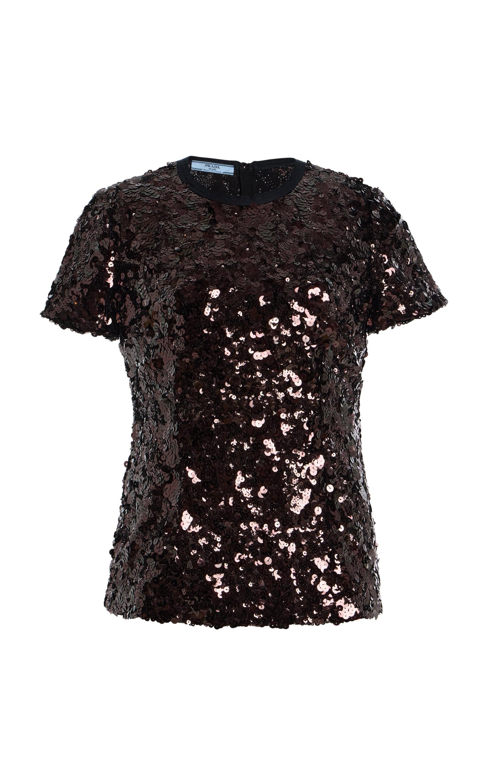 Prada Sequined Top - Moda Operandi by PRADA