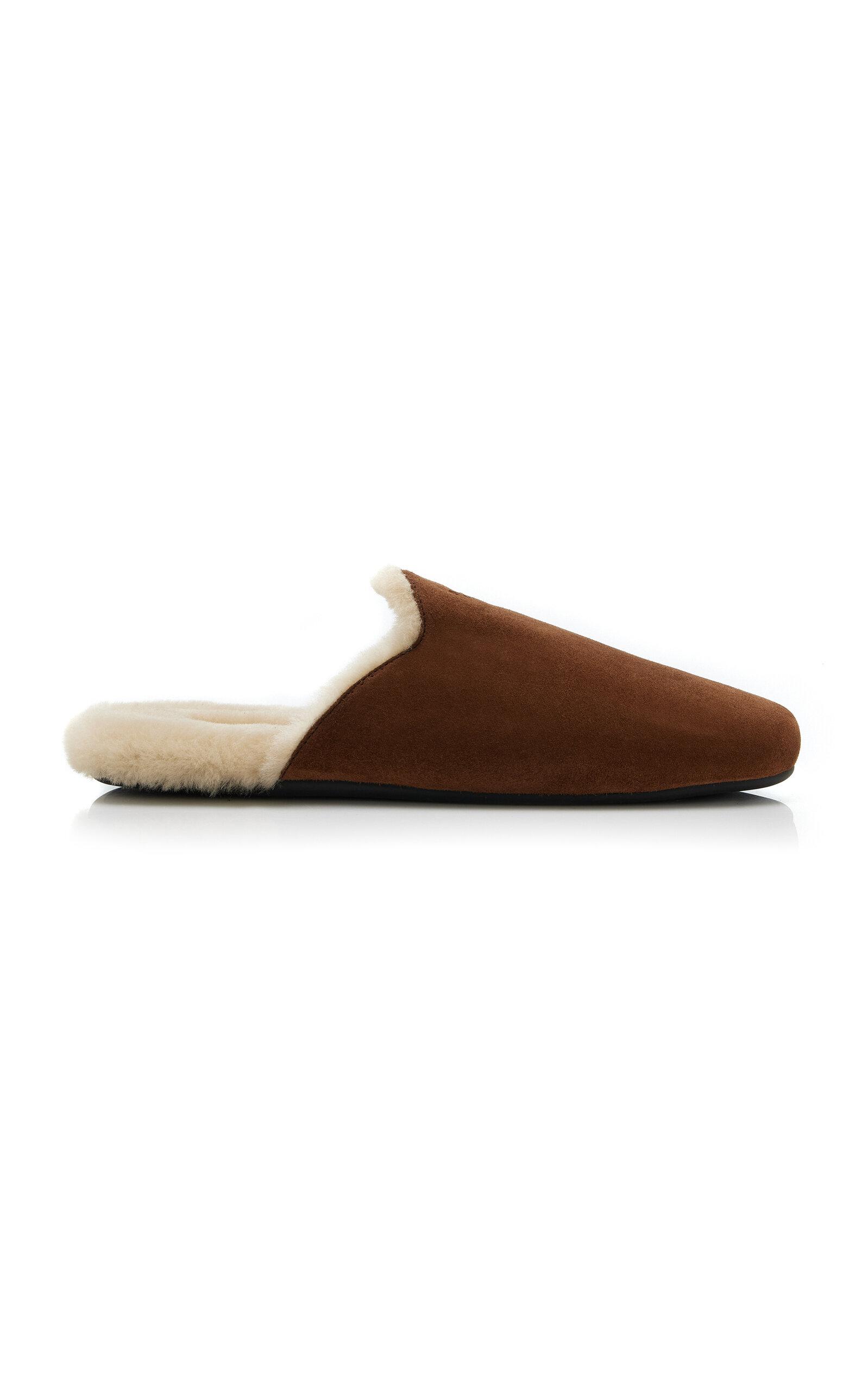 Prada Shearling Slippers - Moda Operandi by PRADA
