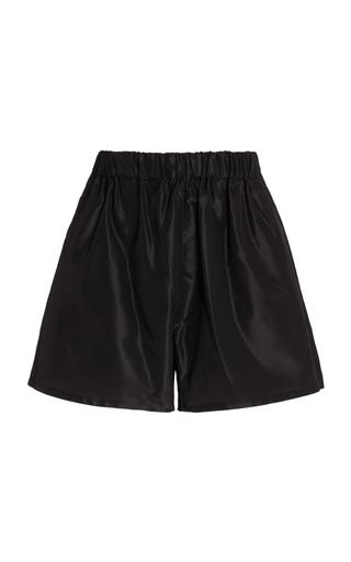 Prada Silk Logo Shorts - Moda Operandi by PRADA