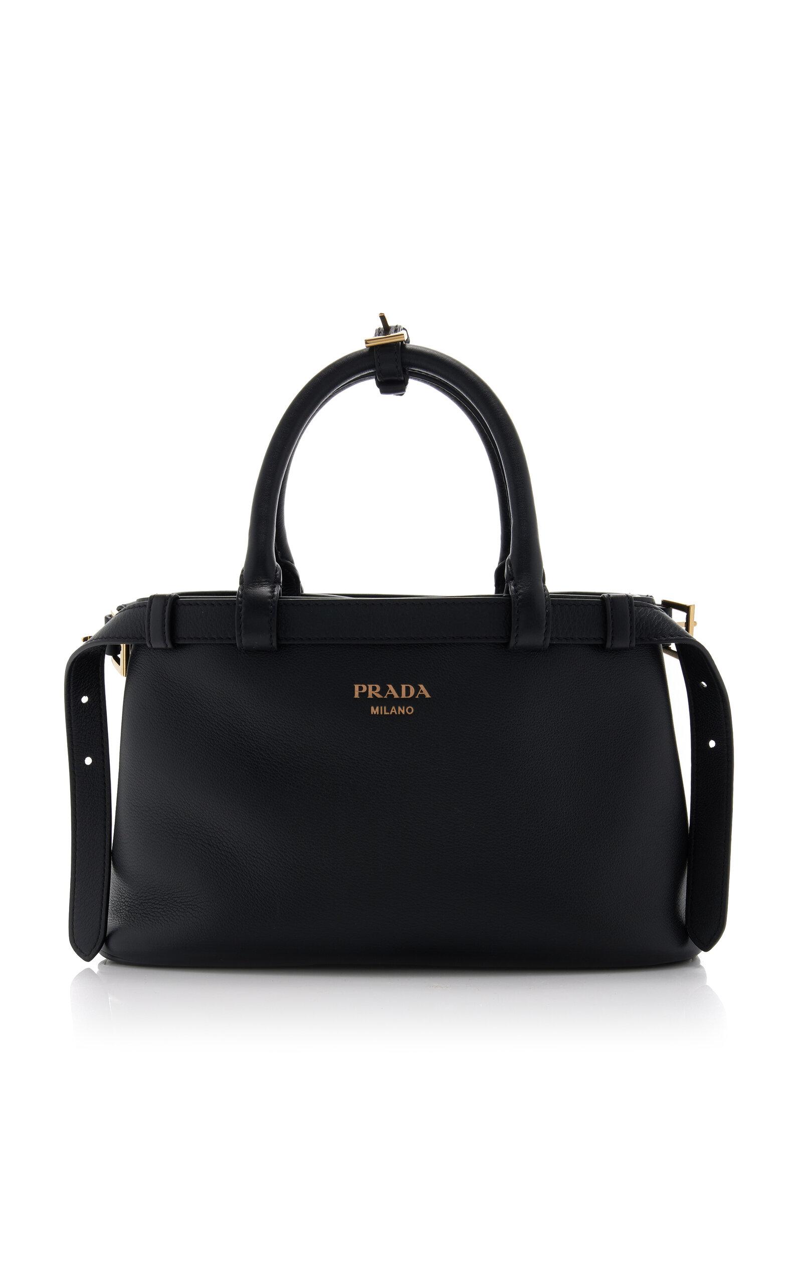 Prada Small Leather Top Handle Bag - Moda Operandi by PRADA