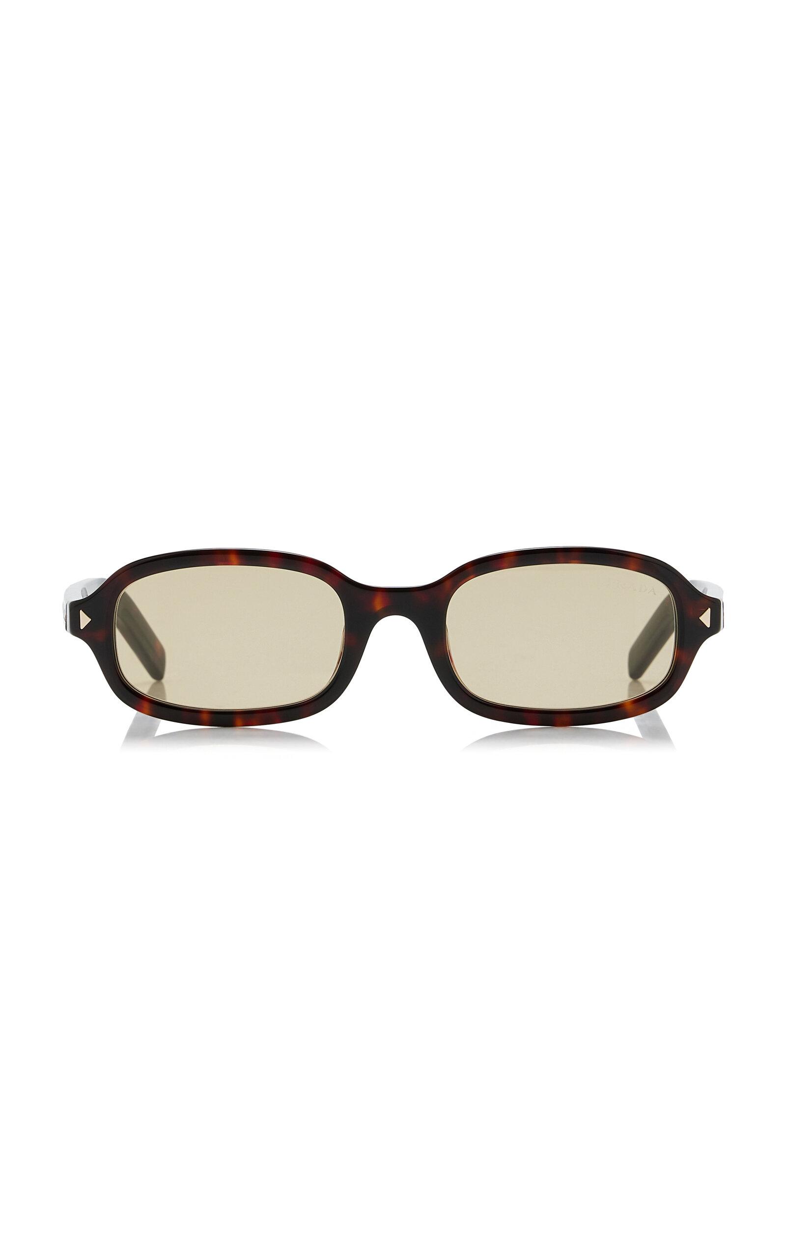 Prada Square-Frame Acetate Sunglasses - Moda Operandi by PRADA
