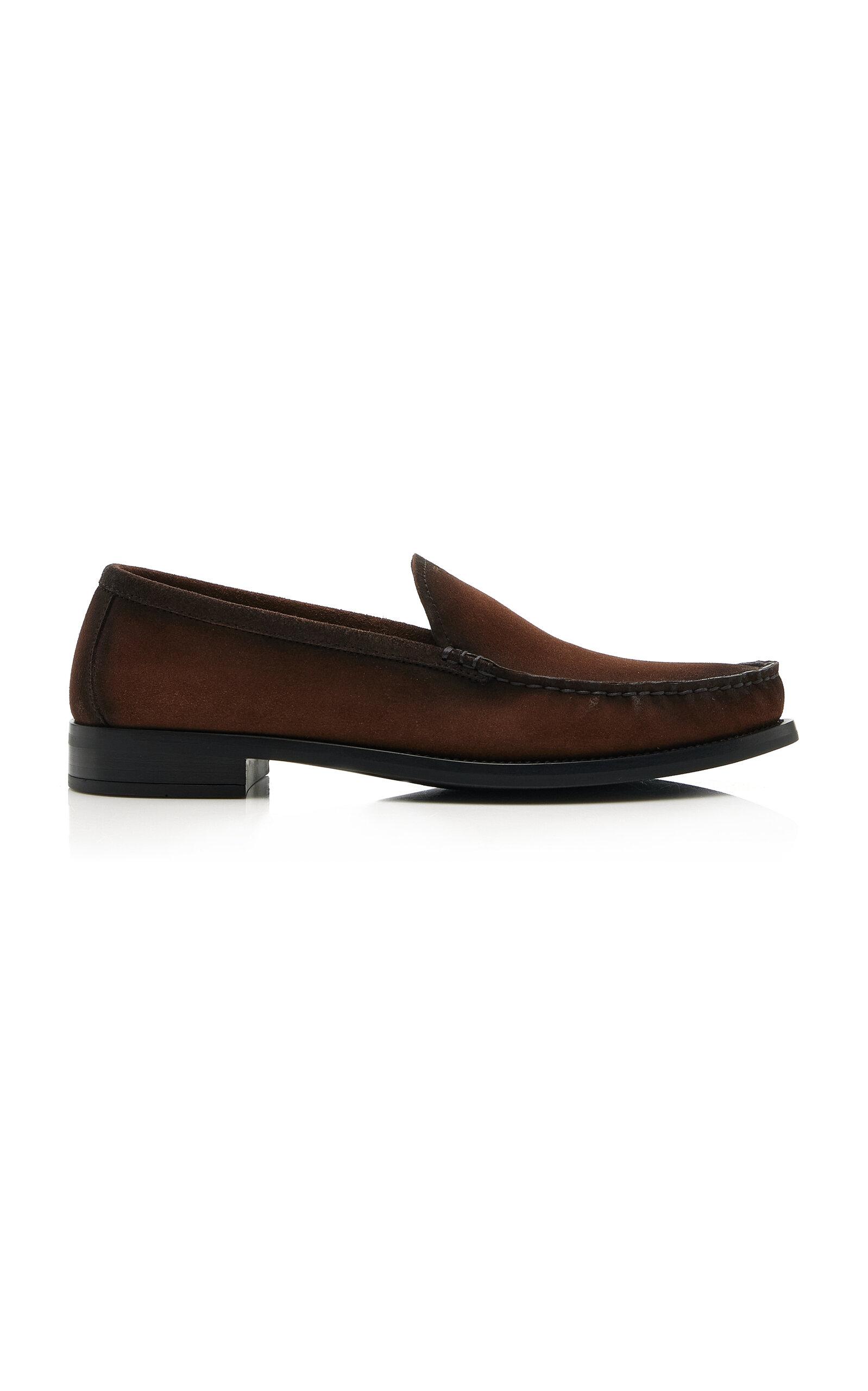 Prada Suede Loafers - Moda Operandi by PRADA