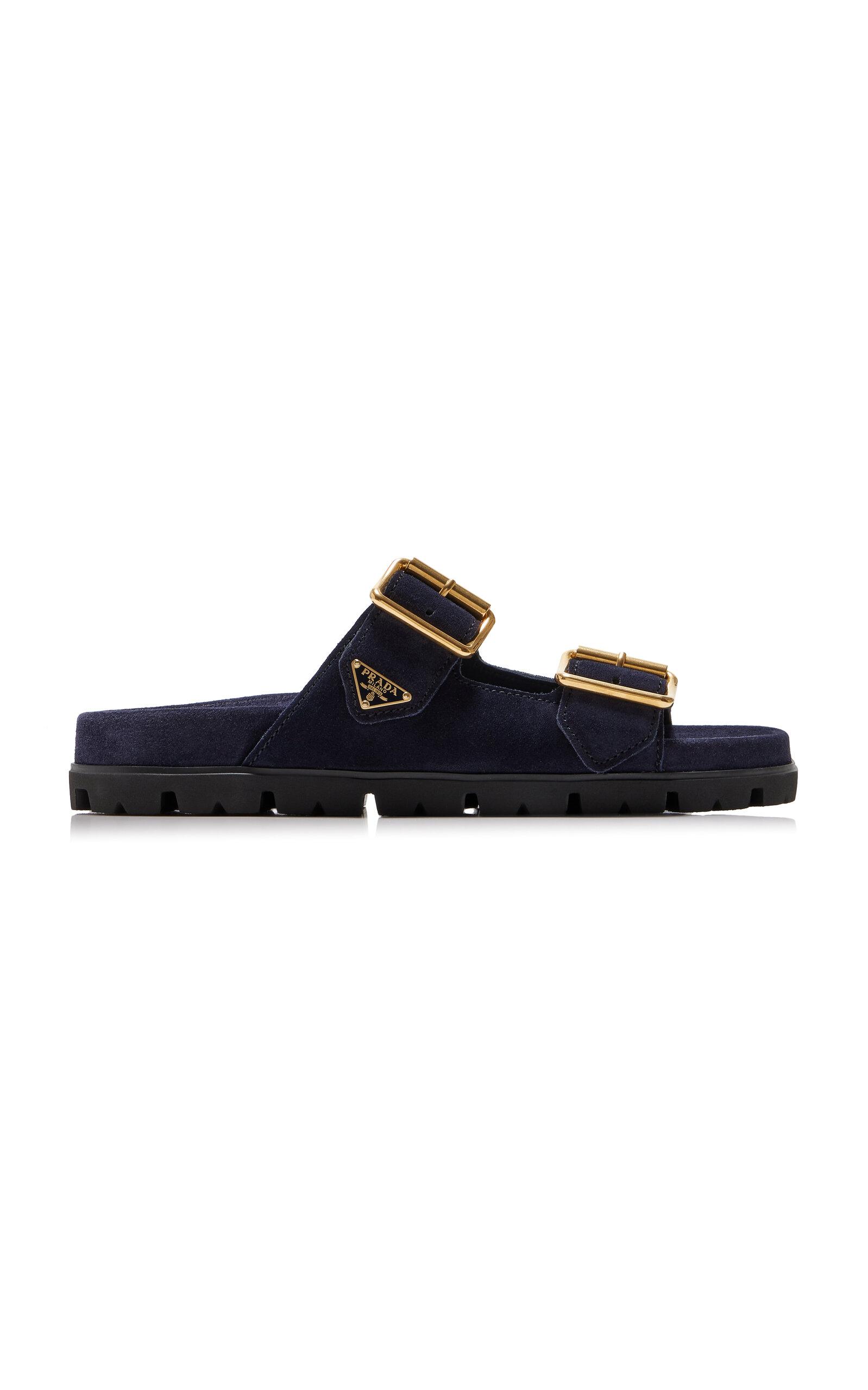 Prada Suede Sandals - Moda Operandi by PRADA