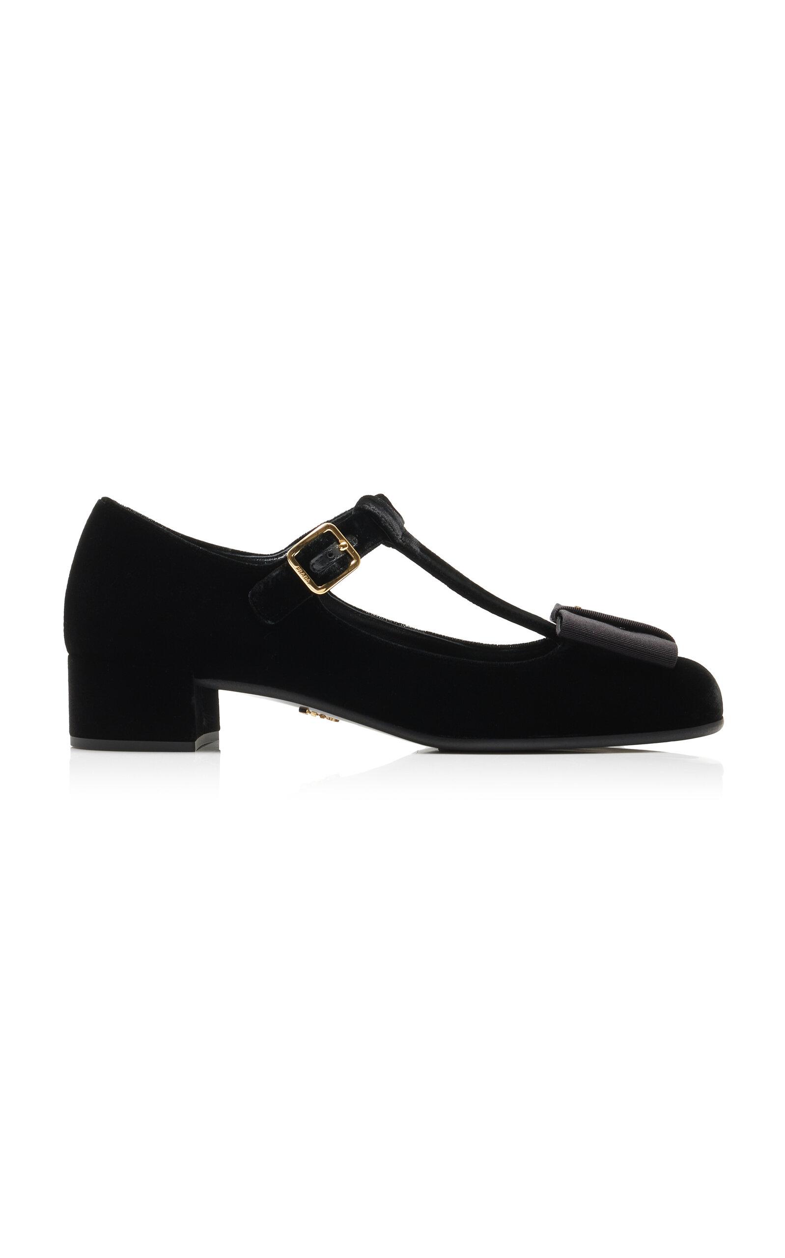 Prada Velvet Pumps - Moda Operandi by PRADA