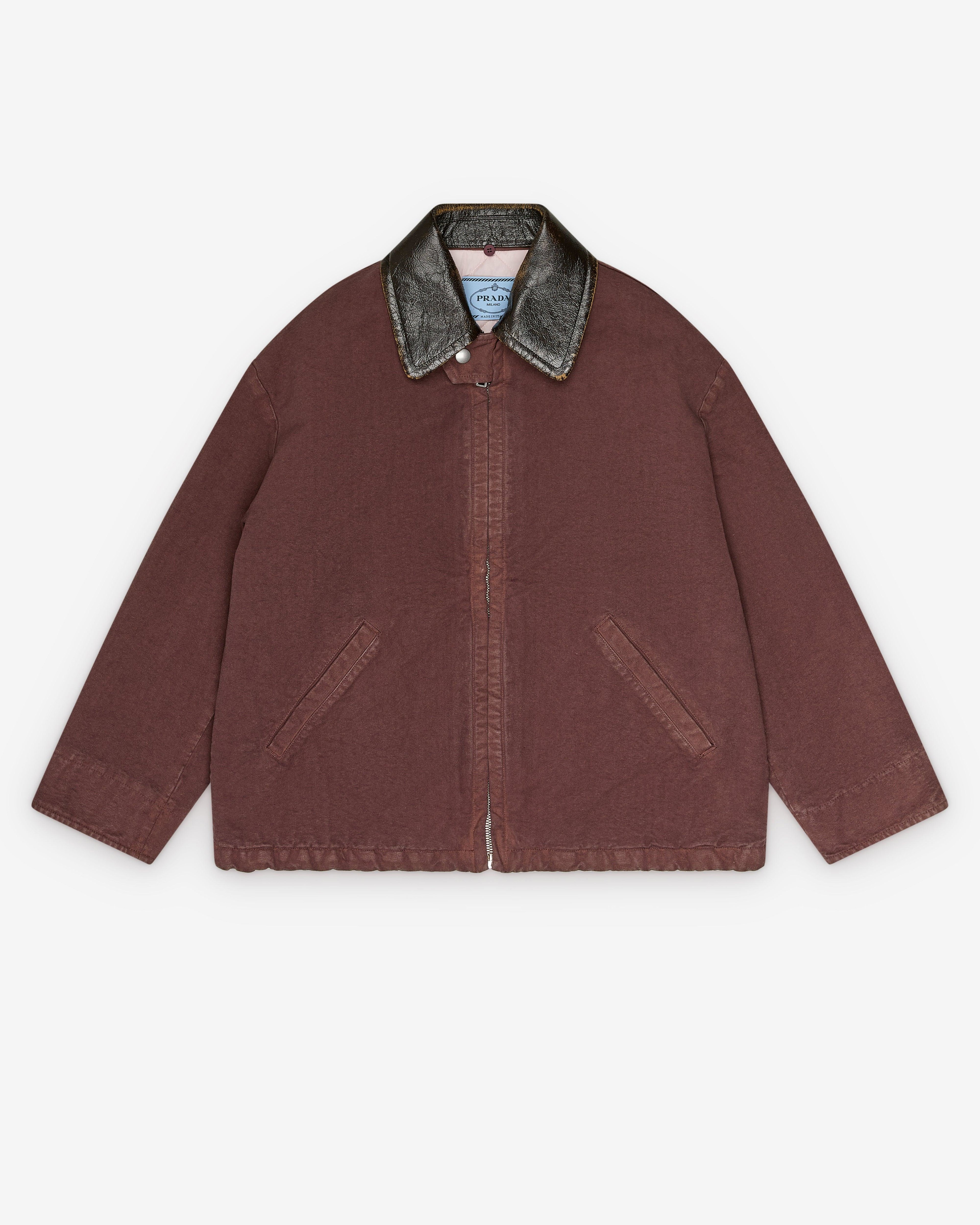 Prada - Women's Jacket - (Garnet) by PRADA
