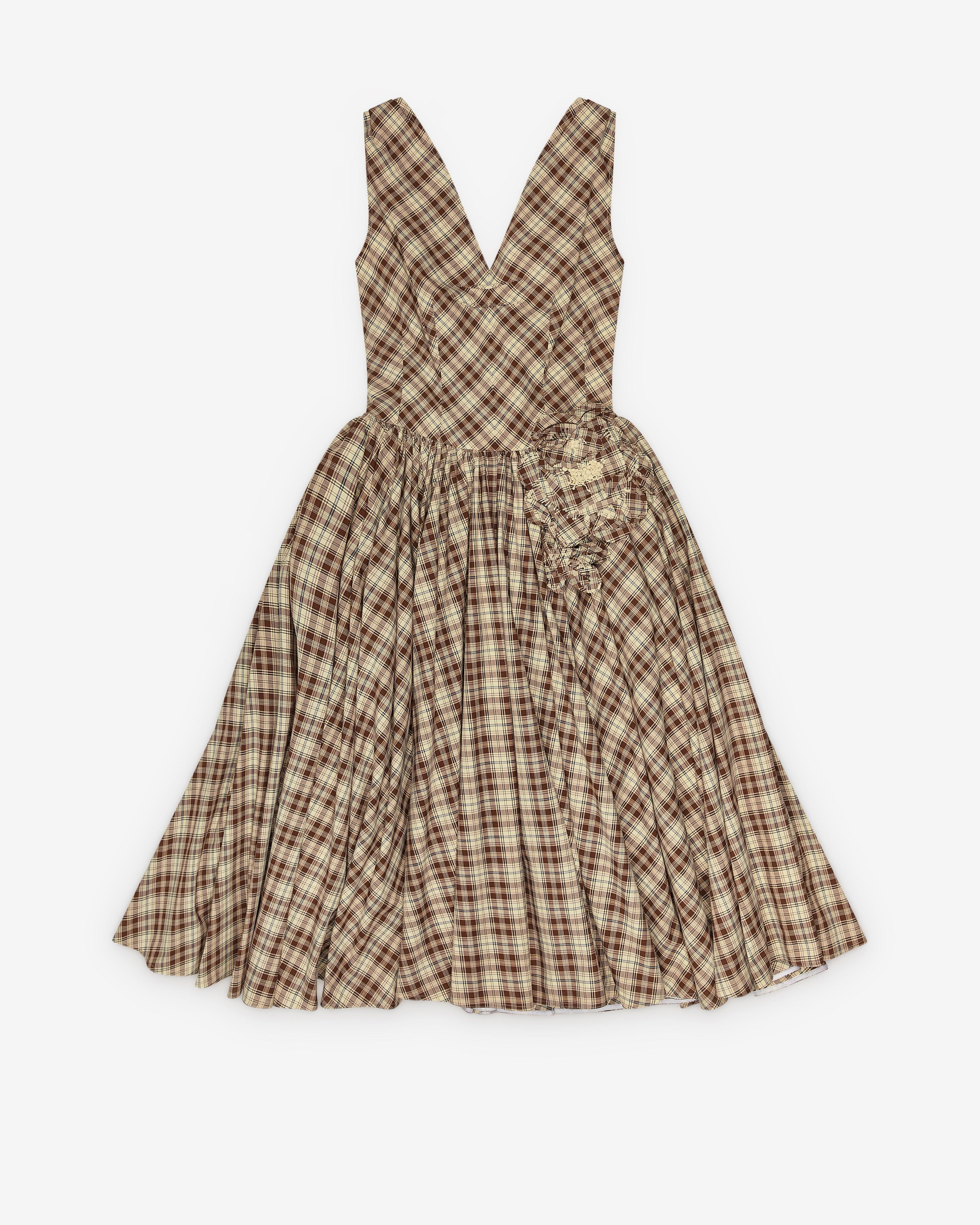 Prada - Women's Midi Dress - (Ivory) by PRADA
