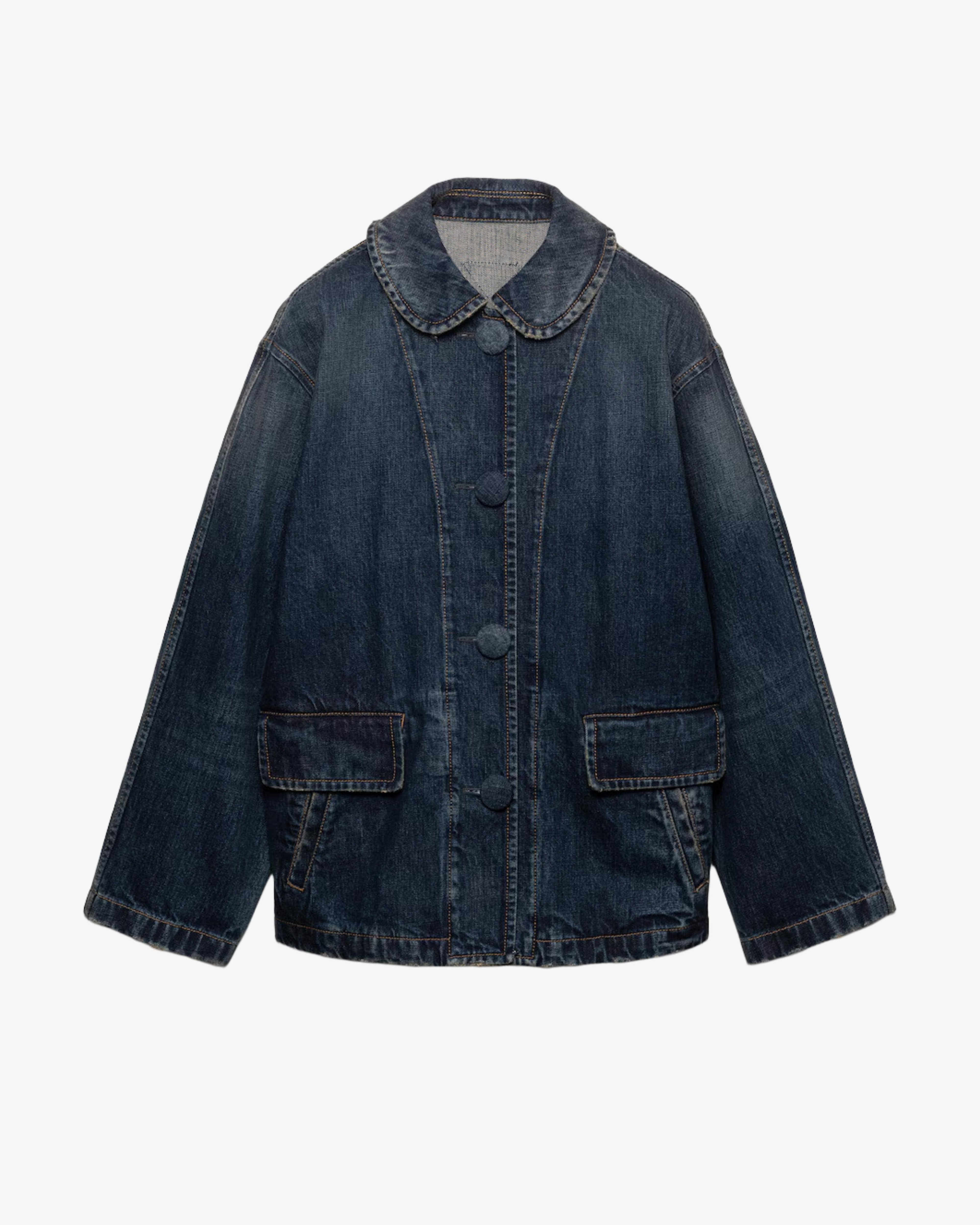Prada - Women's Outerwear Jacket - (Denim) by PRADA