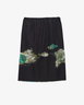 Prada - Women's Popeline Devore Skirts - (Black) by PRADA