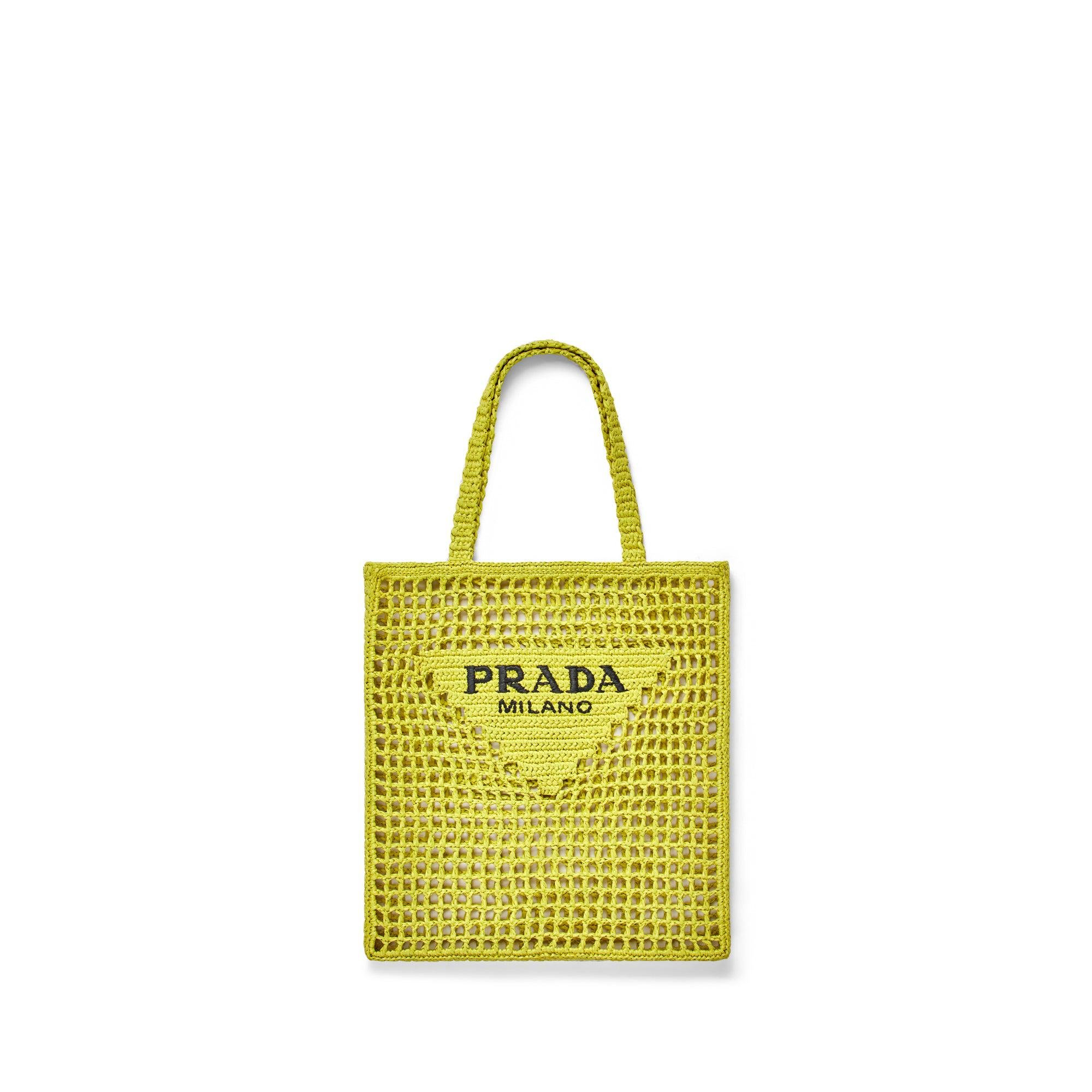 Prada - Women’s Raffia Tote Bag - (Cedar) by PRADA