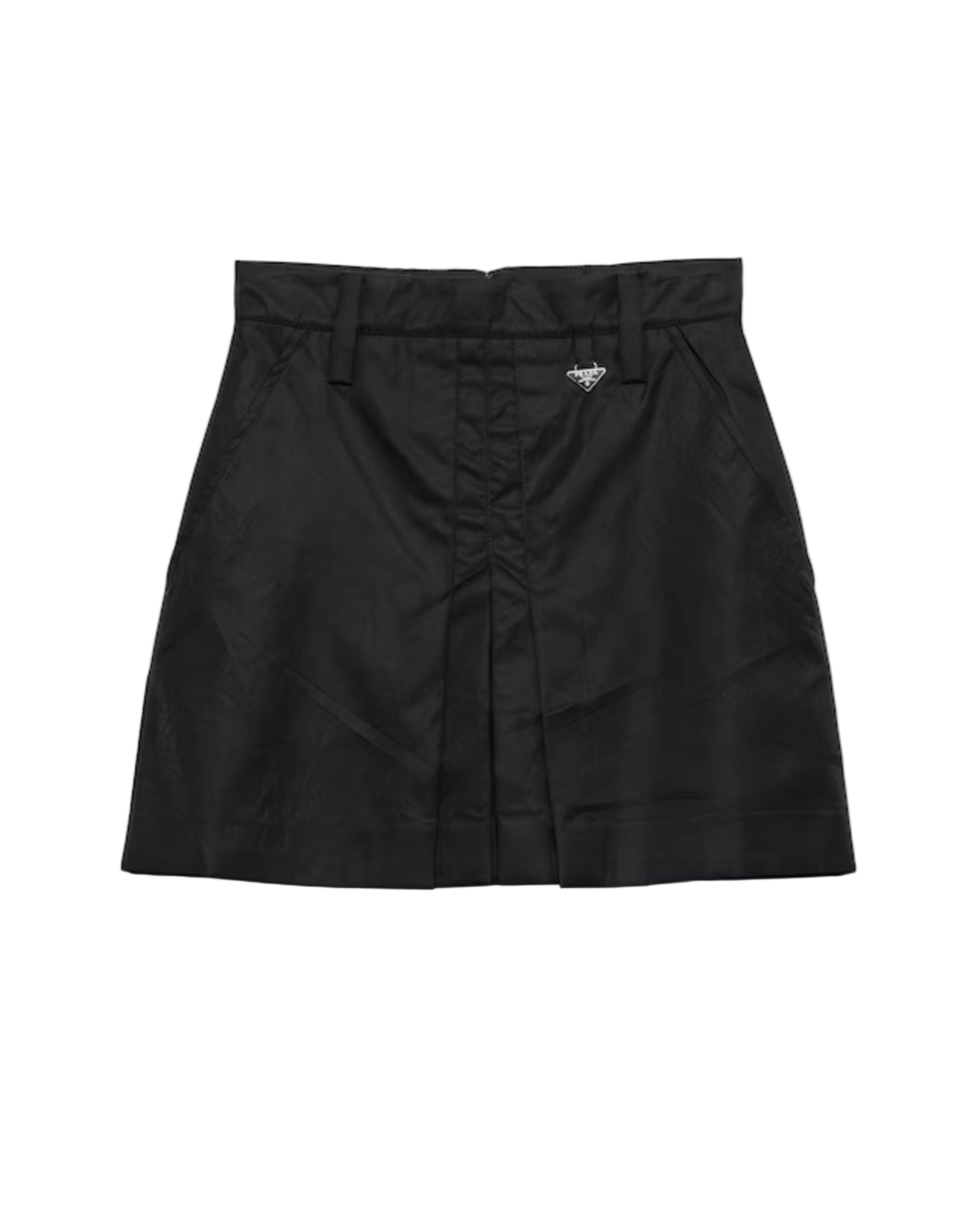 Prada - Women's Re-Nylon Skirt - (Black F0002) by PRADA