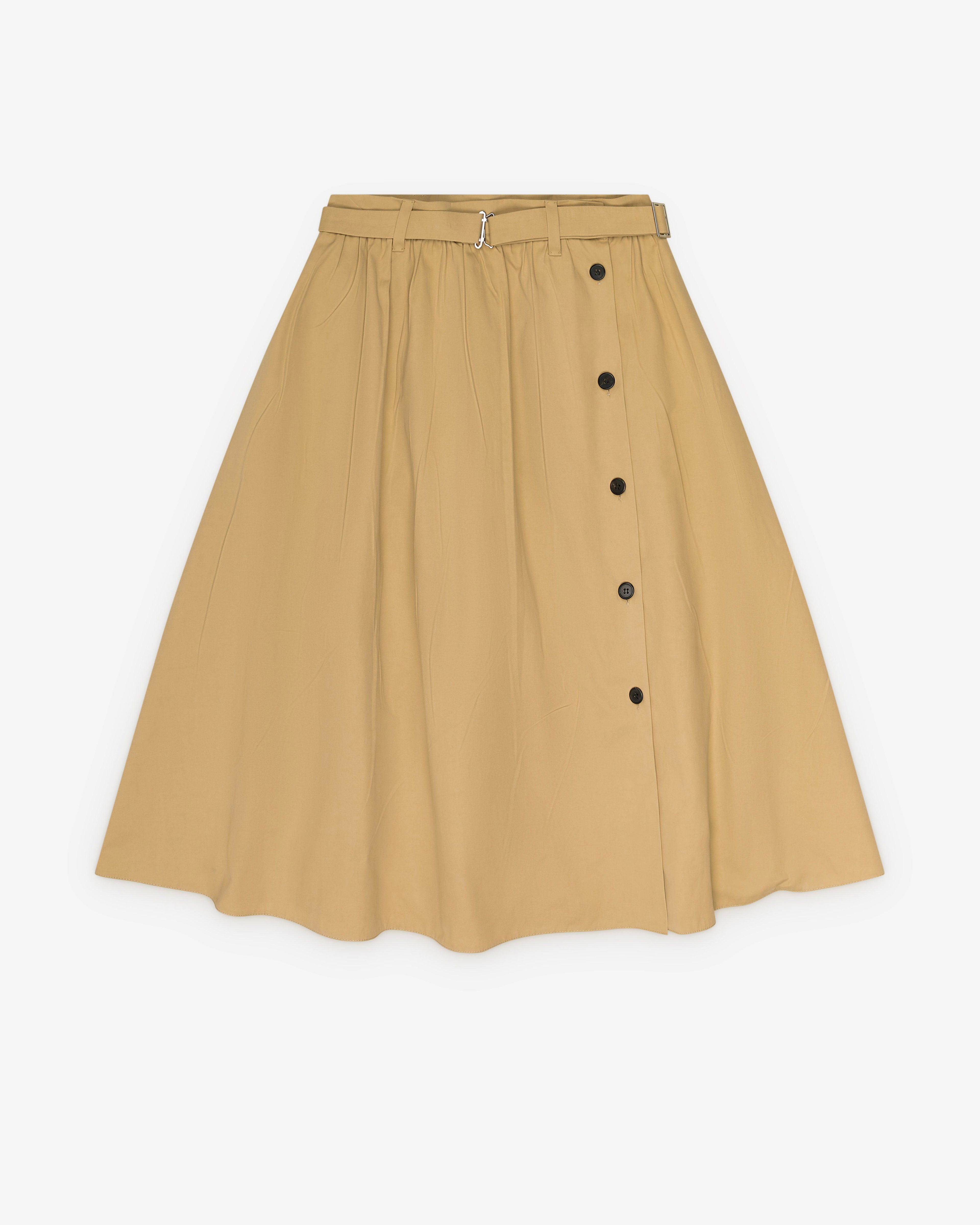 Prada - Women's Skirt With Belt - (Cord) by PRADA