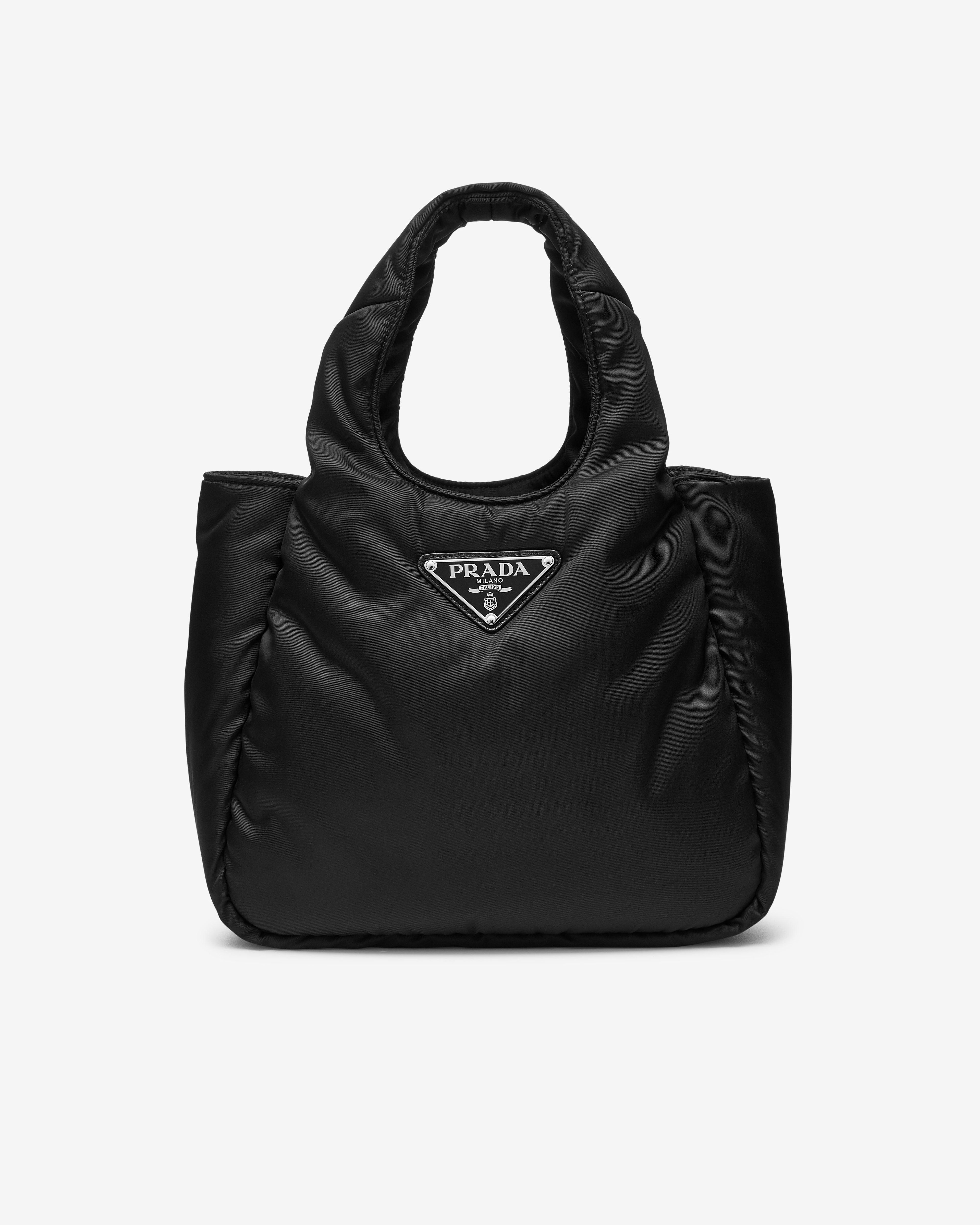 Prada - Women's Small Padded Re-Nylon Tote Bag - (Black) by PRADA