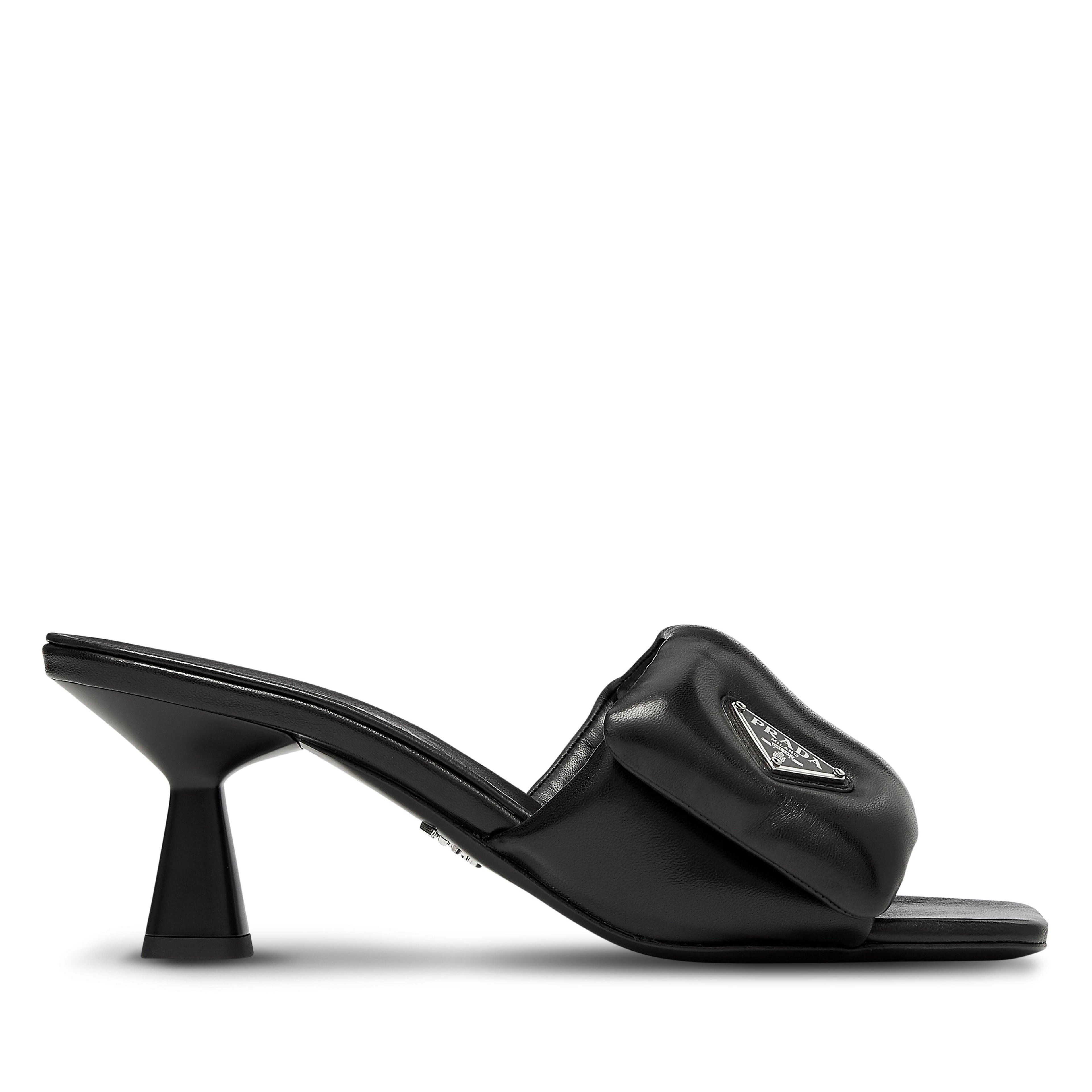 Prada - Women’s Soft Padded Sandals - (Black) by PRADA