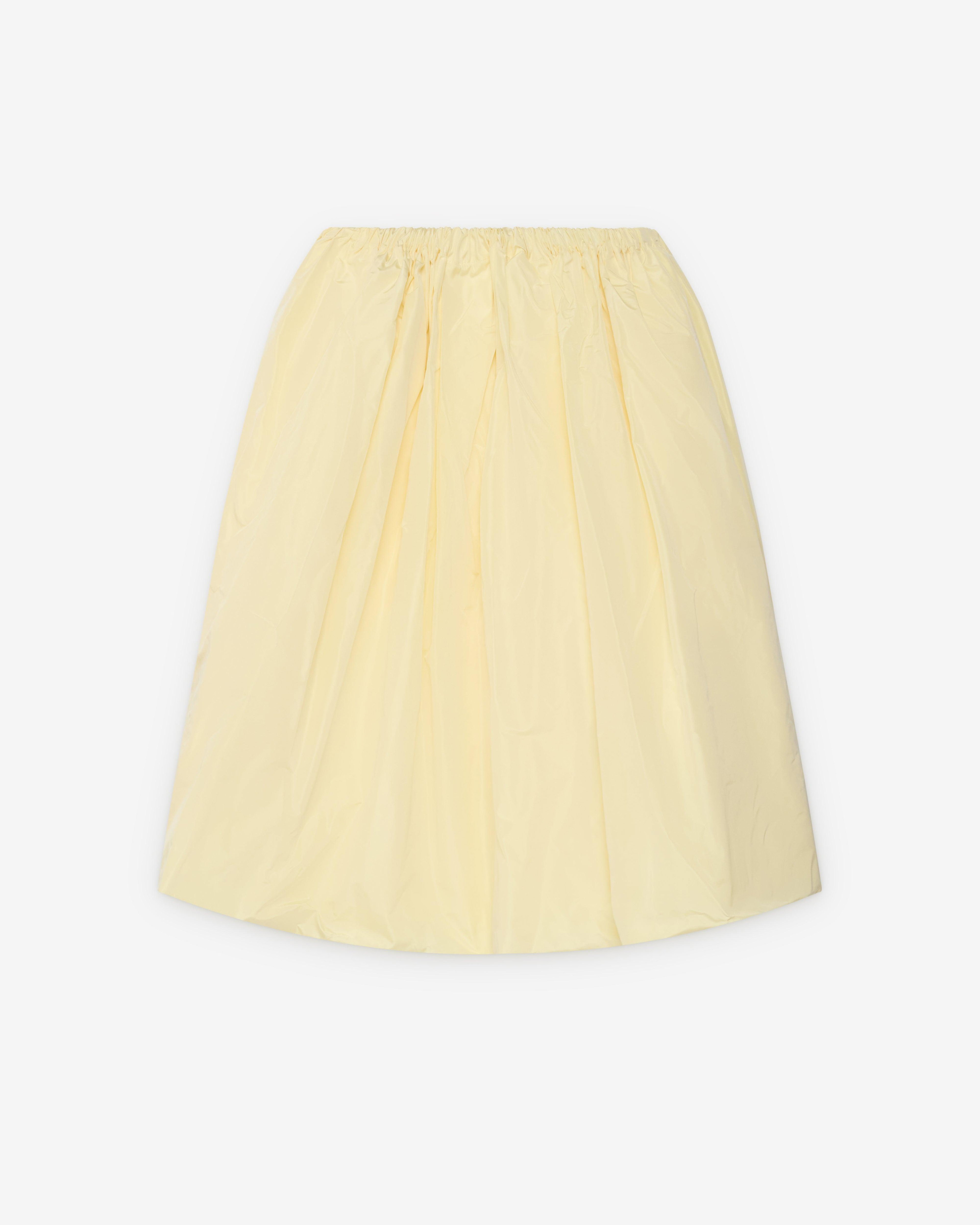 Prada - Women's Technical taffeta skirt - (Cream) by PRADA