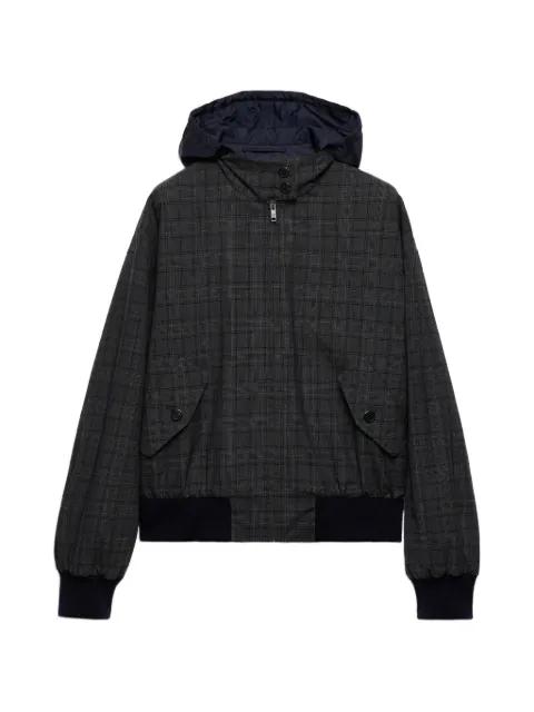 Prince of Wales checked wool jacket by PRADA