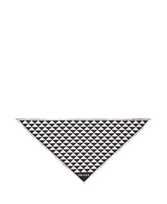 Printed Silk Twill Scarf by PRADA