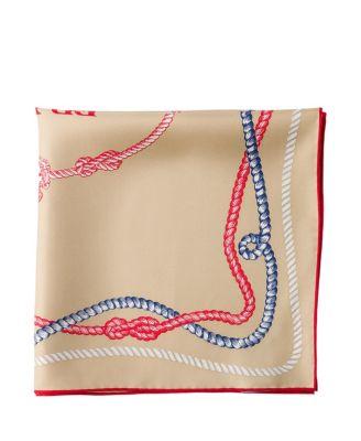 Printed Silk Twill Scarf by PRADA