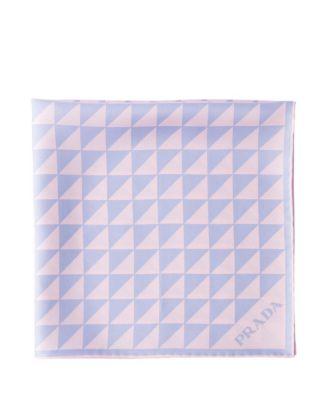 Printed Silk Twill Scarf by PRADA