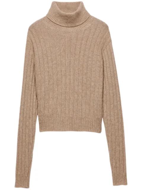 Re-Cashmere turtleneck sweater by PRADA