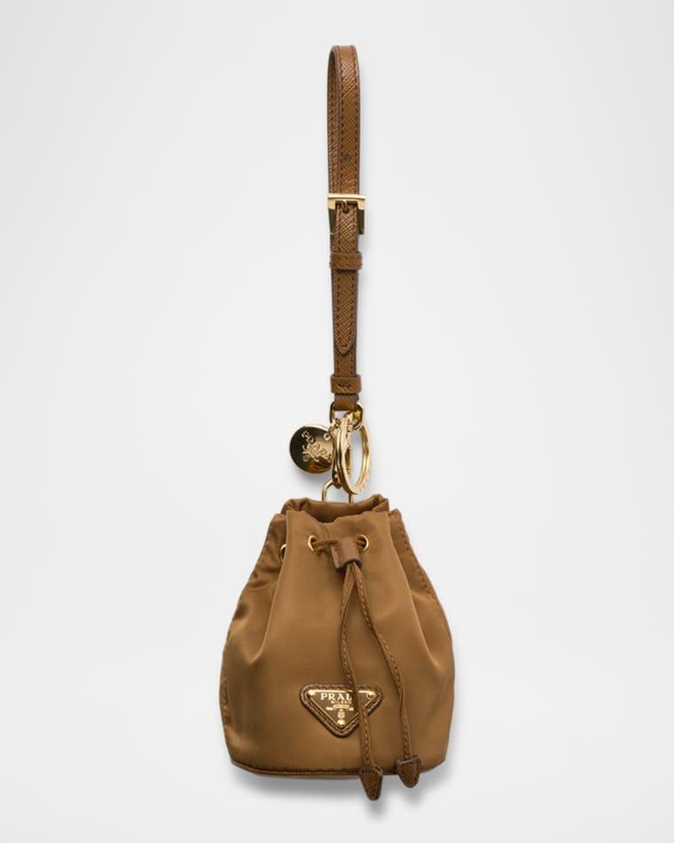 Re-Edition 1978 Re-Nylon Keychain Pouch by PRADA